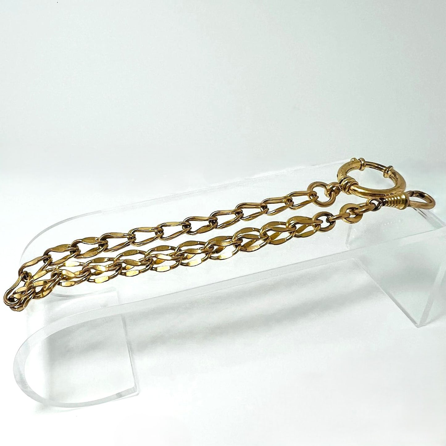 Antike EUREKA Taschenuhrkette