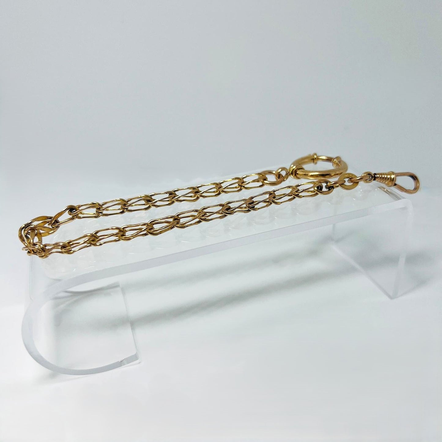 Antike EUREKA Taschenuhrkette