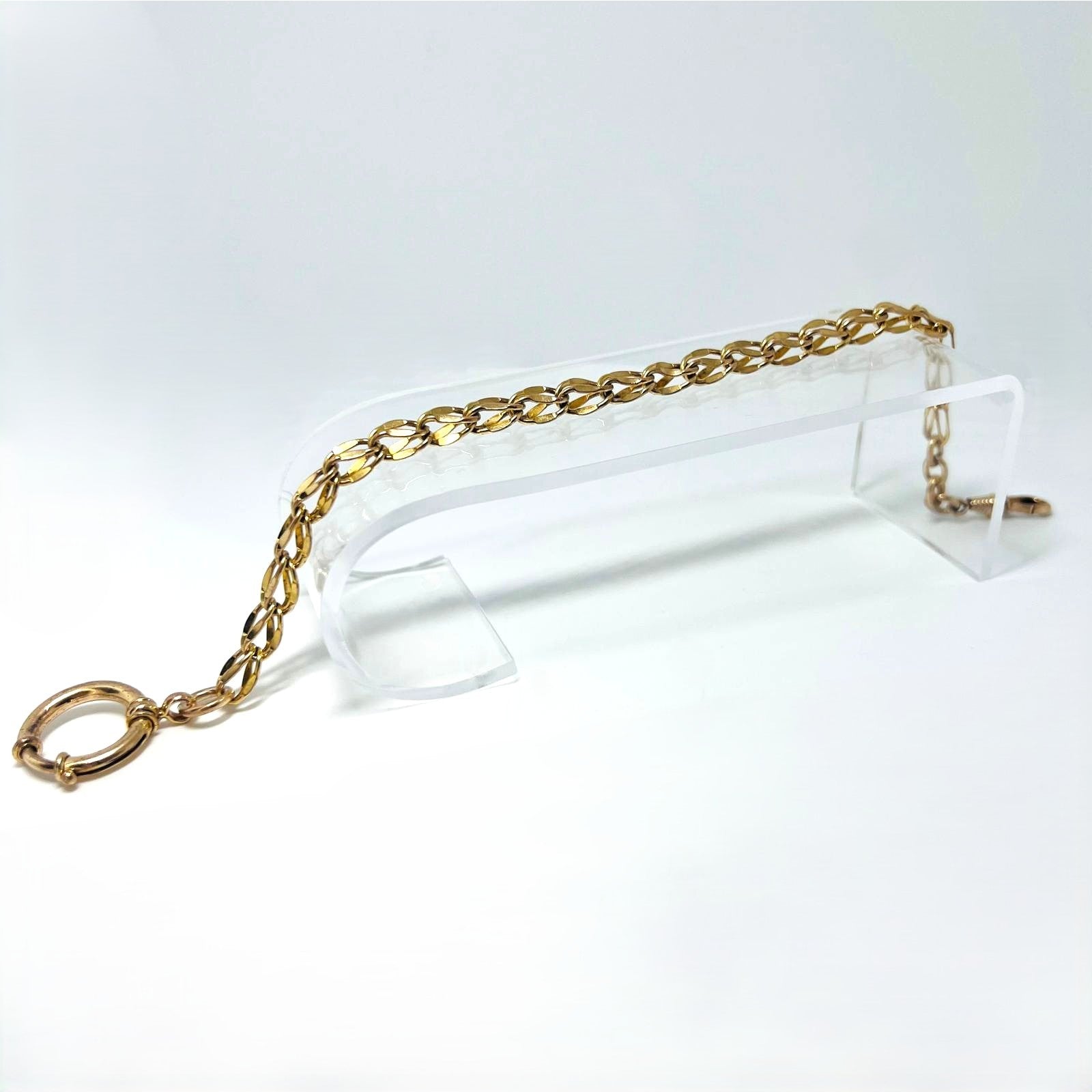 Antike EUREKA Taschenuhrkette