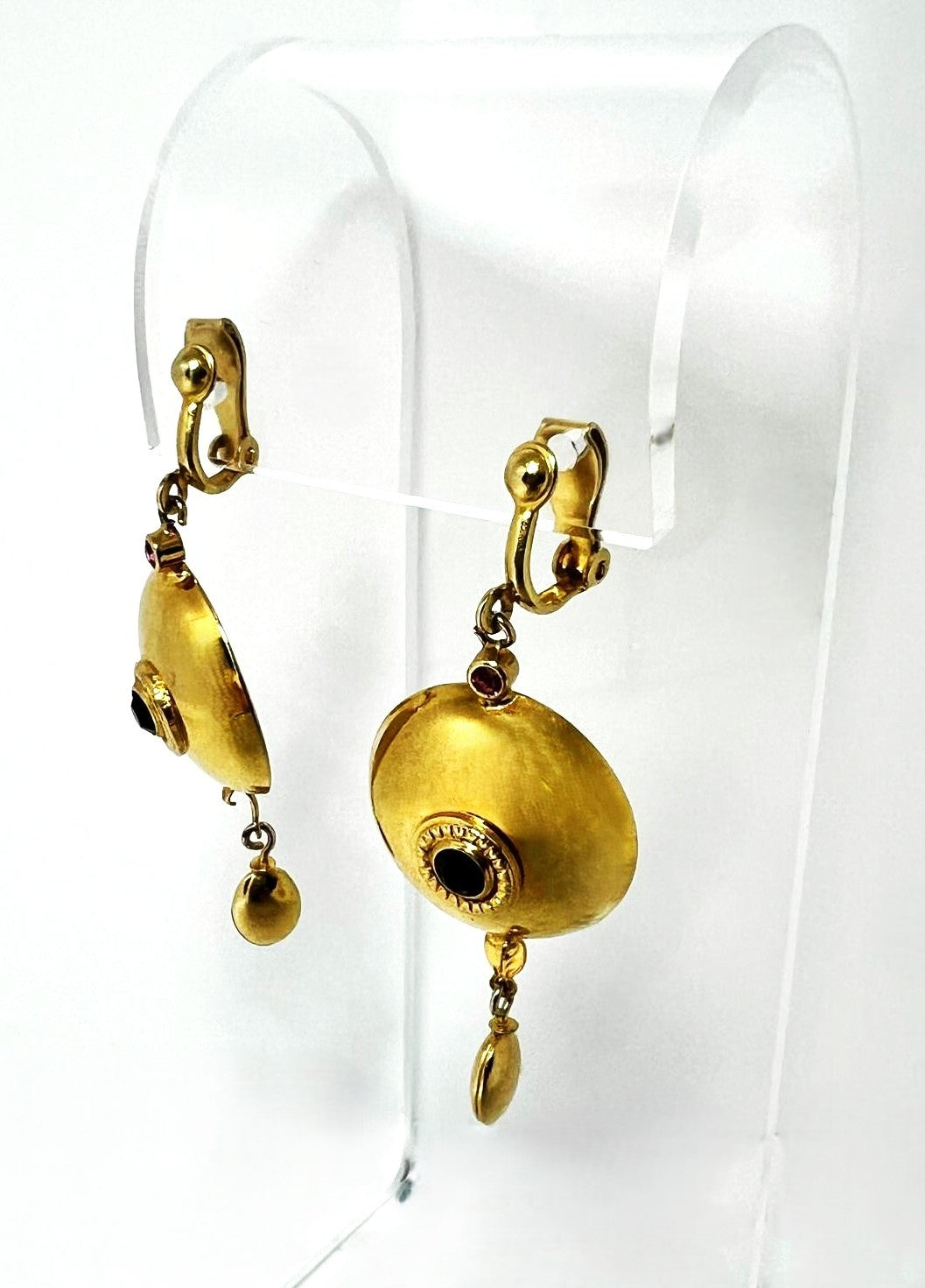 Retro Ohrringe im Art-Déco-Stil