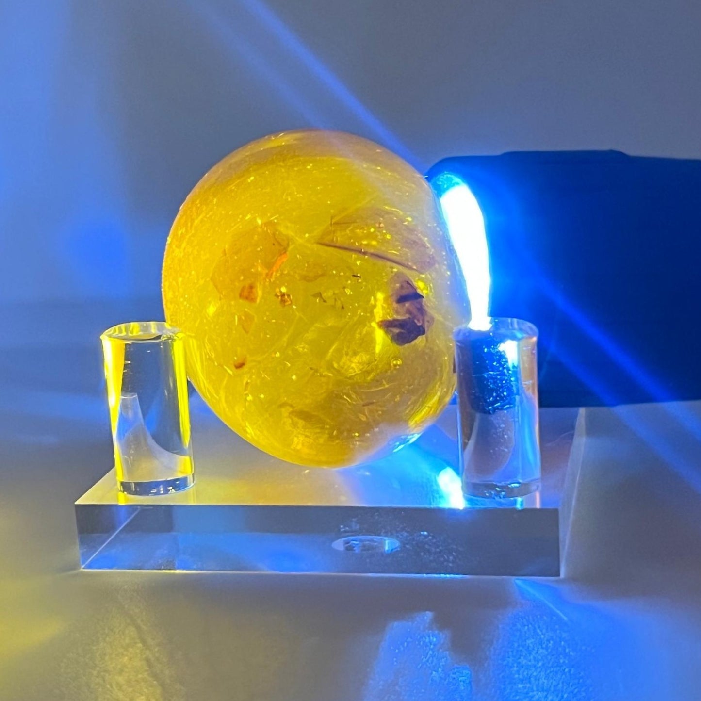 Baltischer Naturbernstein Ei