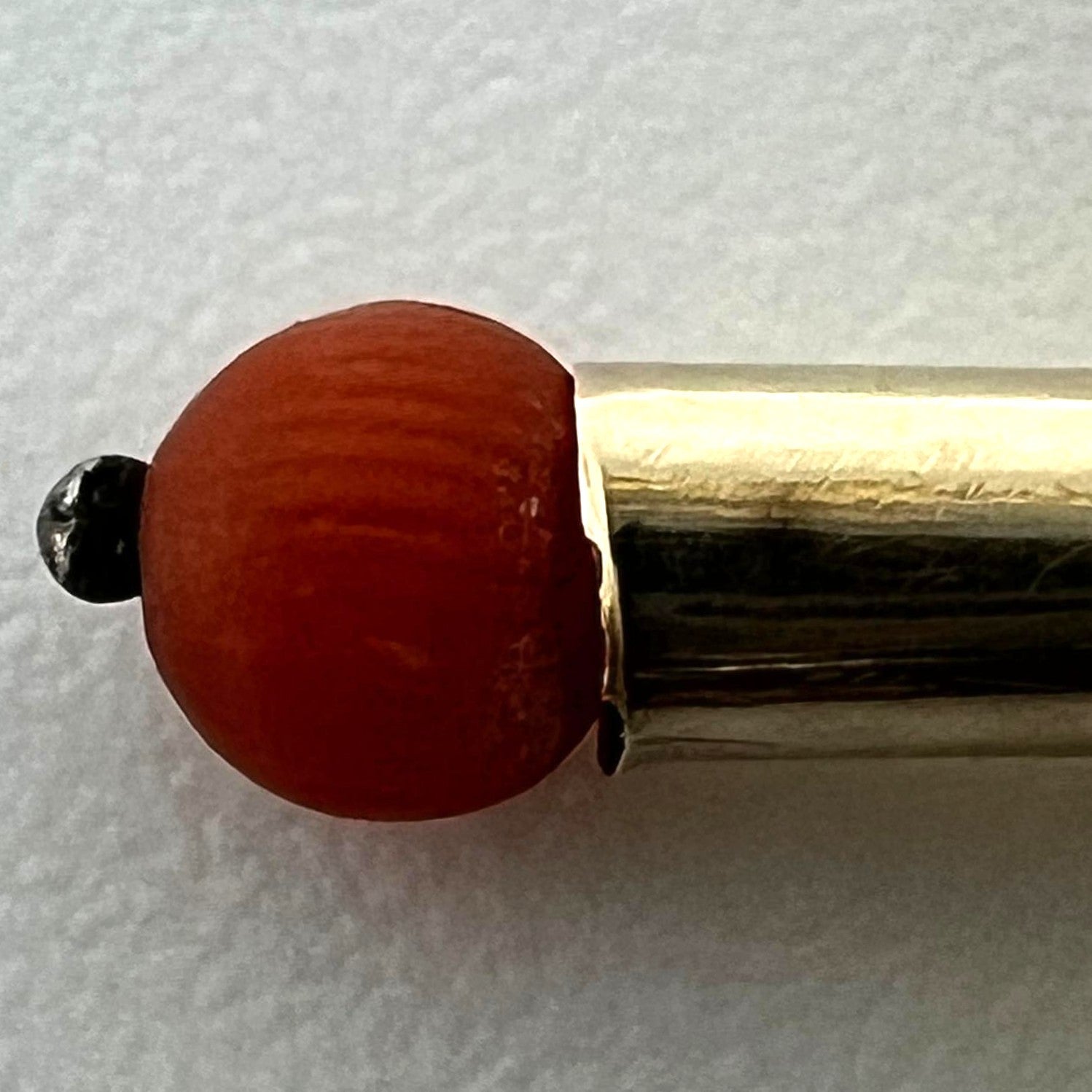 Antiker Biedermeier Kreuzanhänger