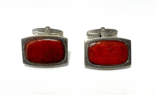 Manschettenknöpfe Art-Deco um 1940