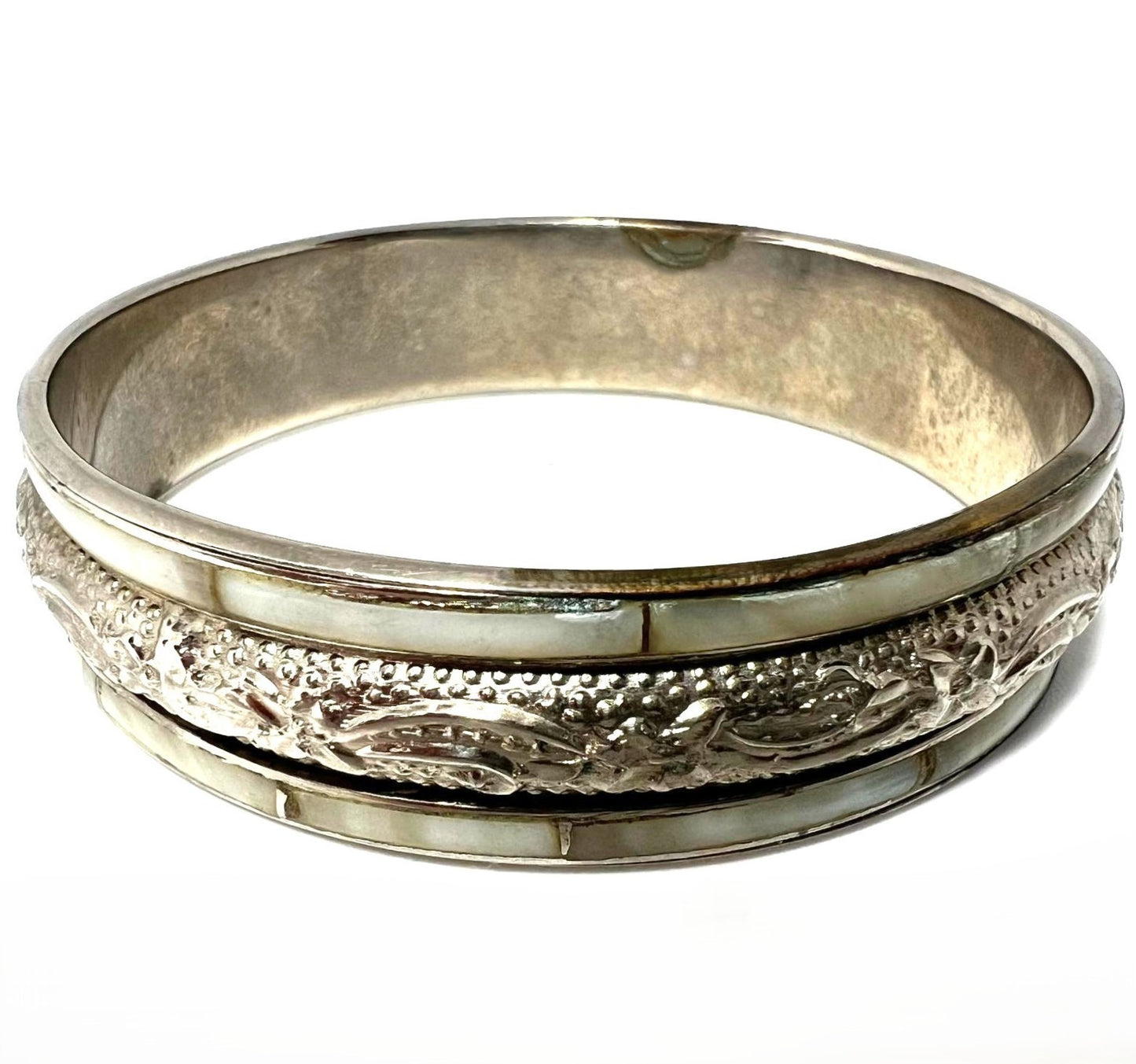 Antiker Perlmutt-Armreif 