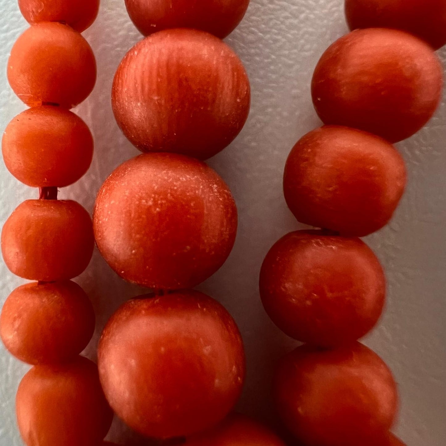 Art Déco Korallenkette