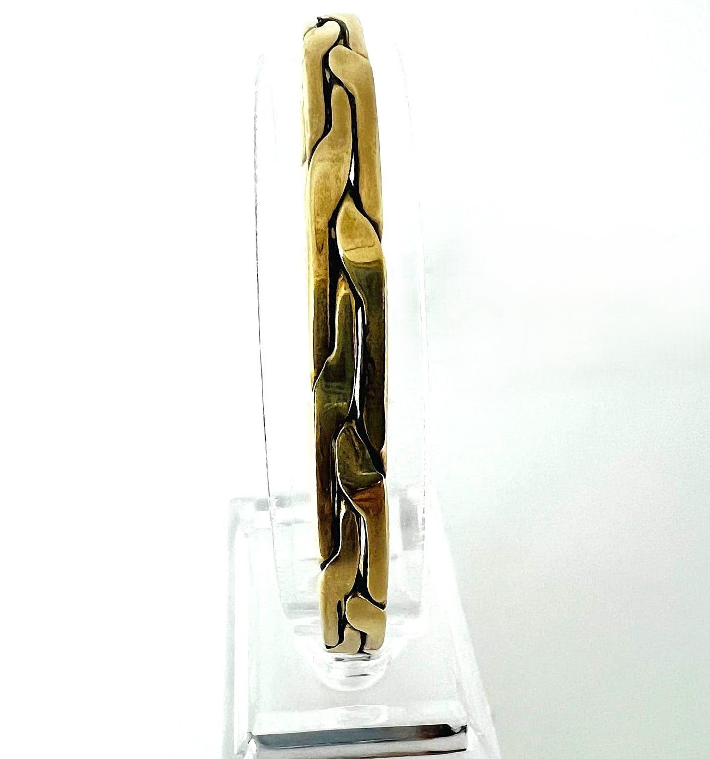 Antiker Messing-Armreif 