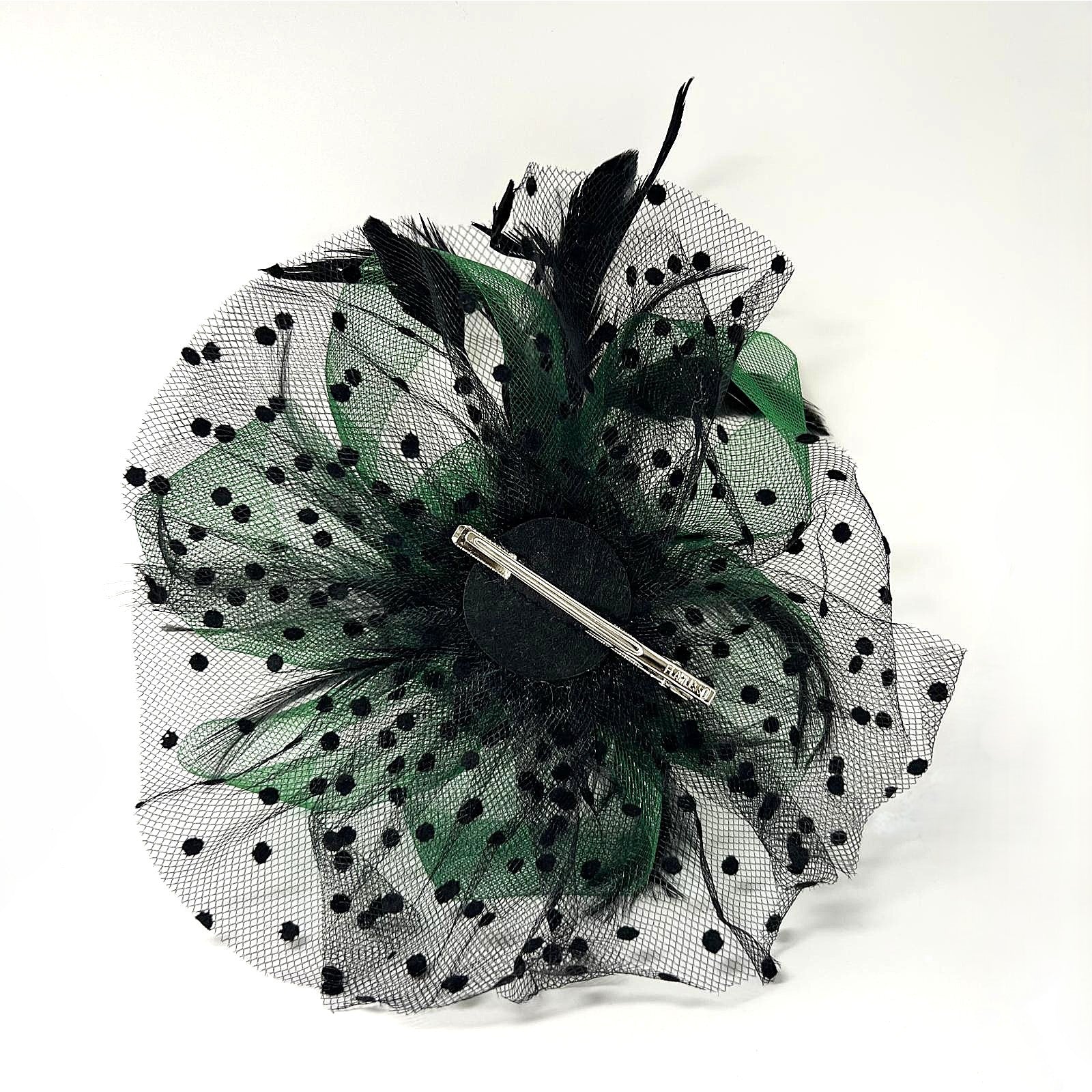 Fascinator smaragdgrün