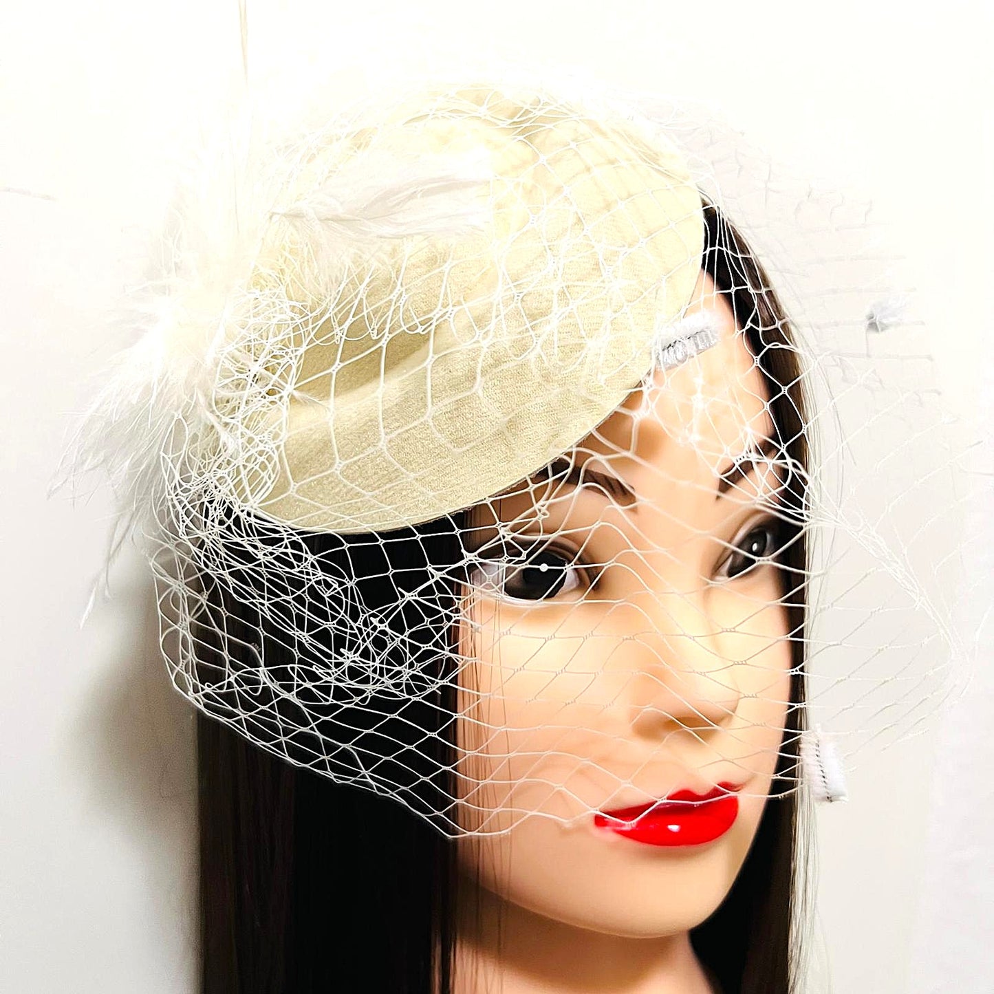 Fascinator mit Birdcage