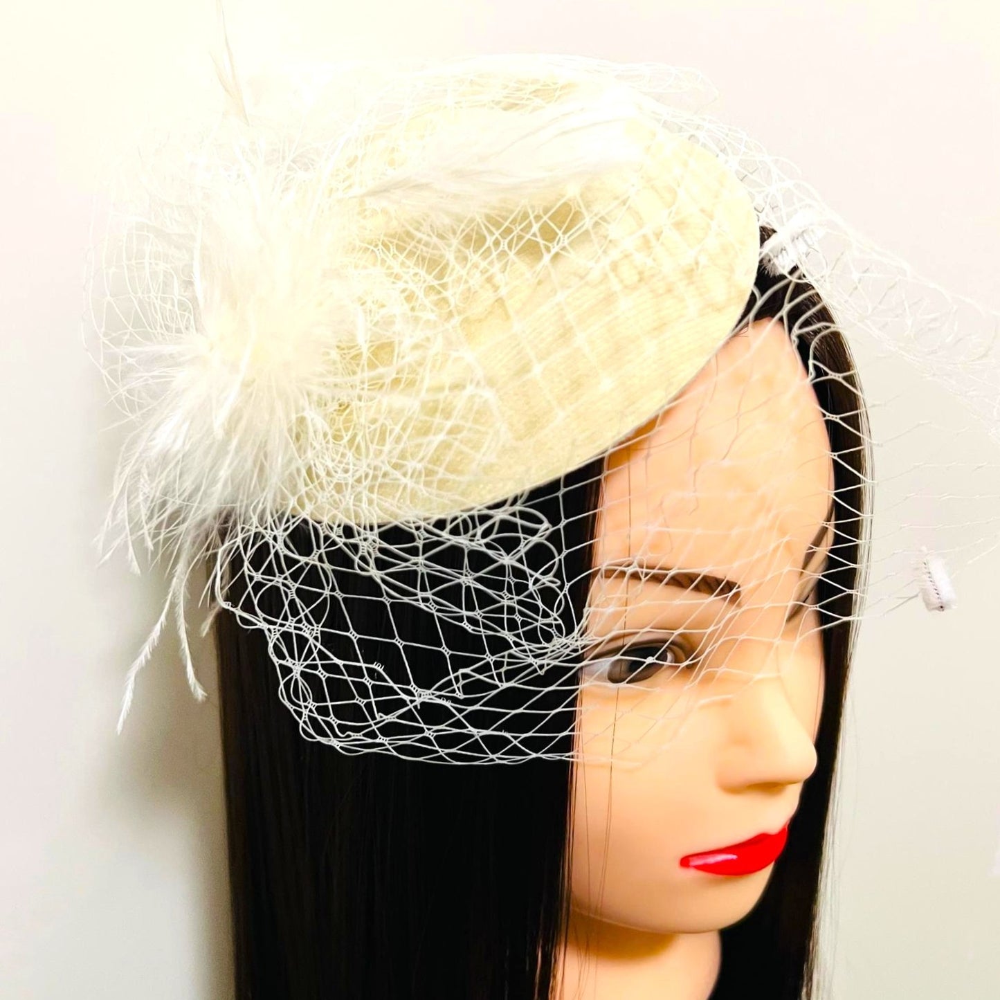 Fascinator mit Birdcage
