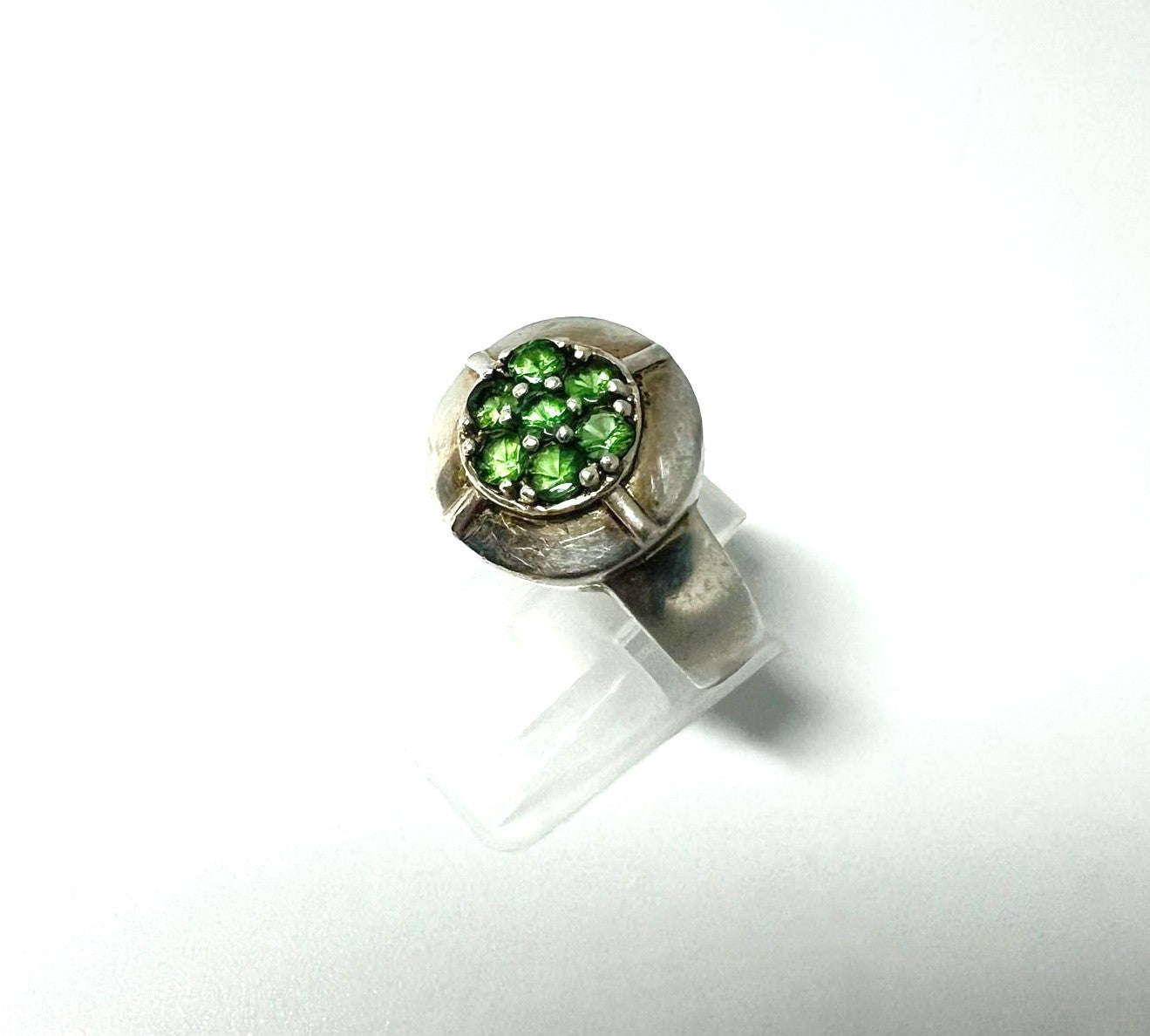  Peridot Ring 925 Silber