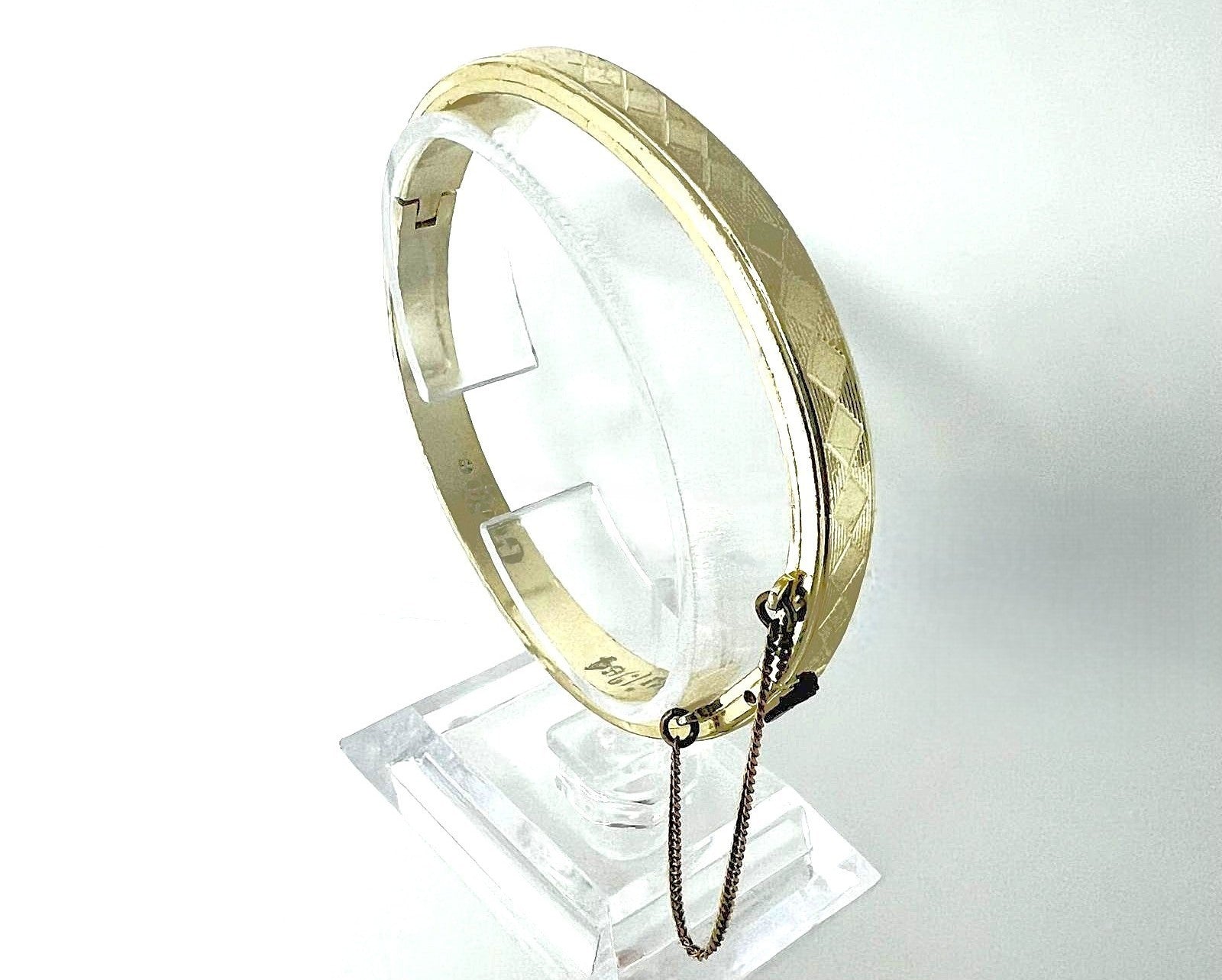 Vintage vergoldeter Armreif 