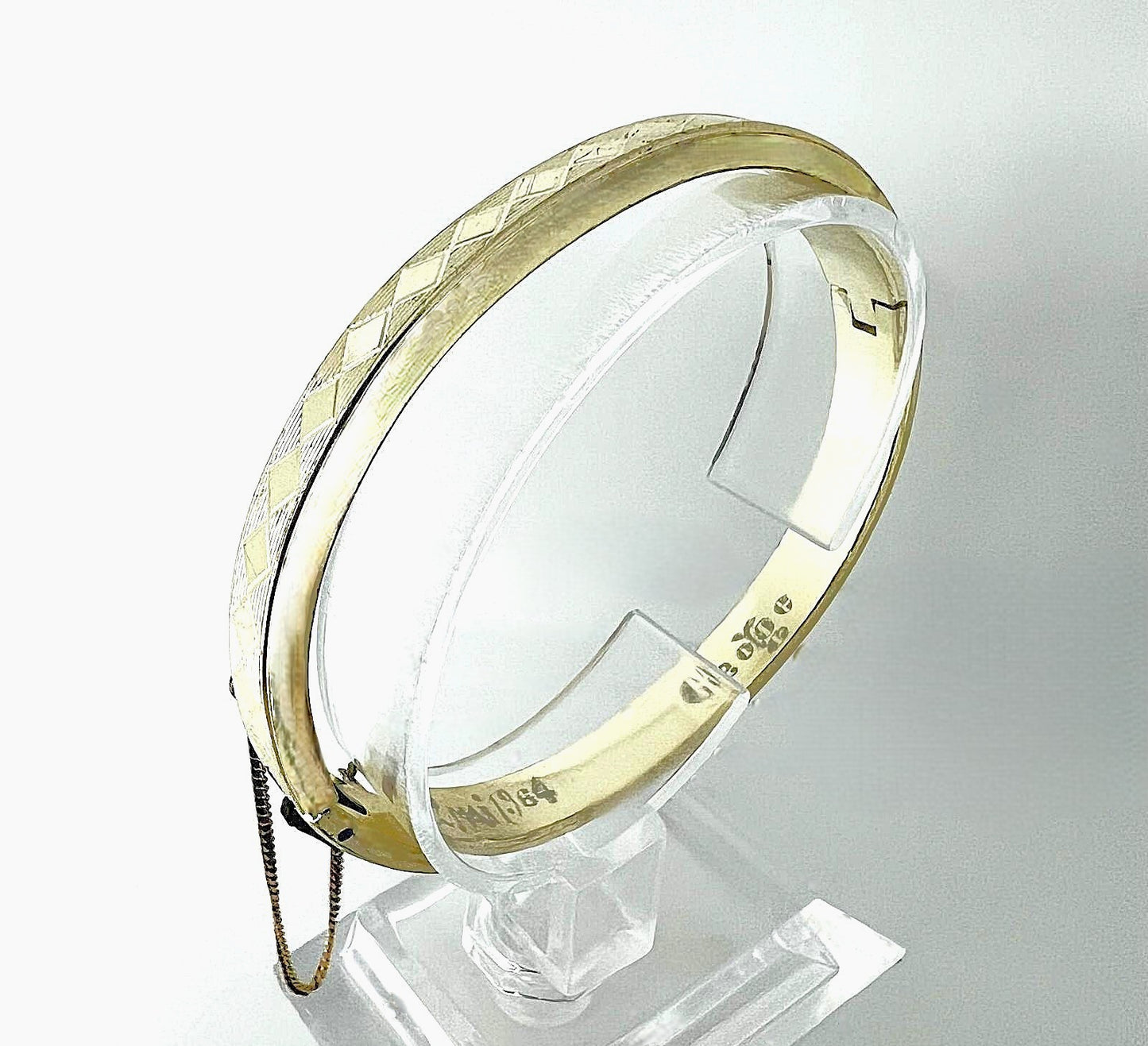 Vintage vergoldeter Armreif 