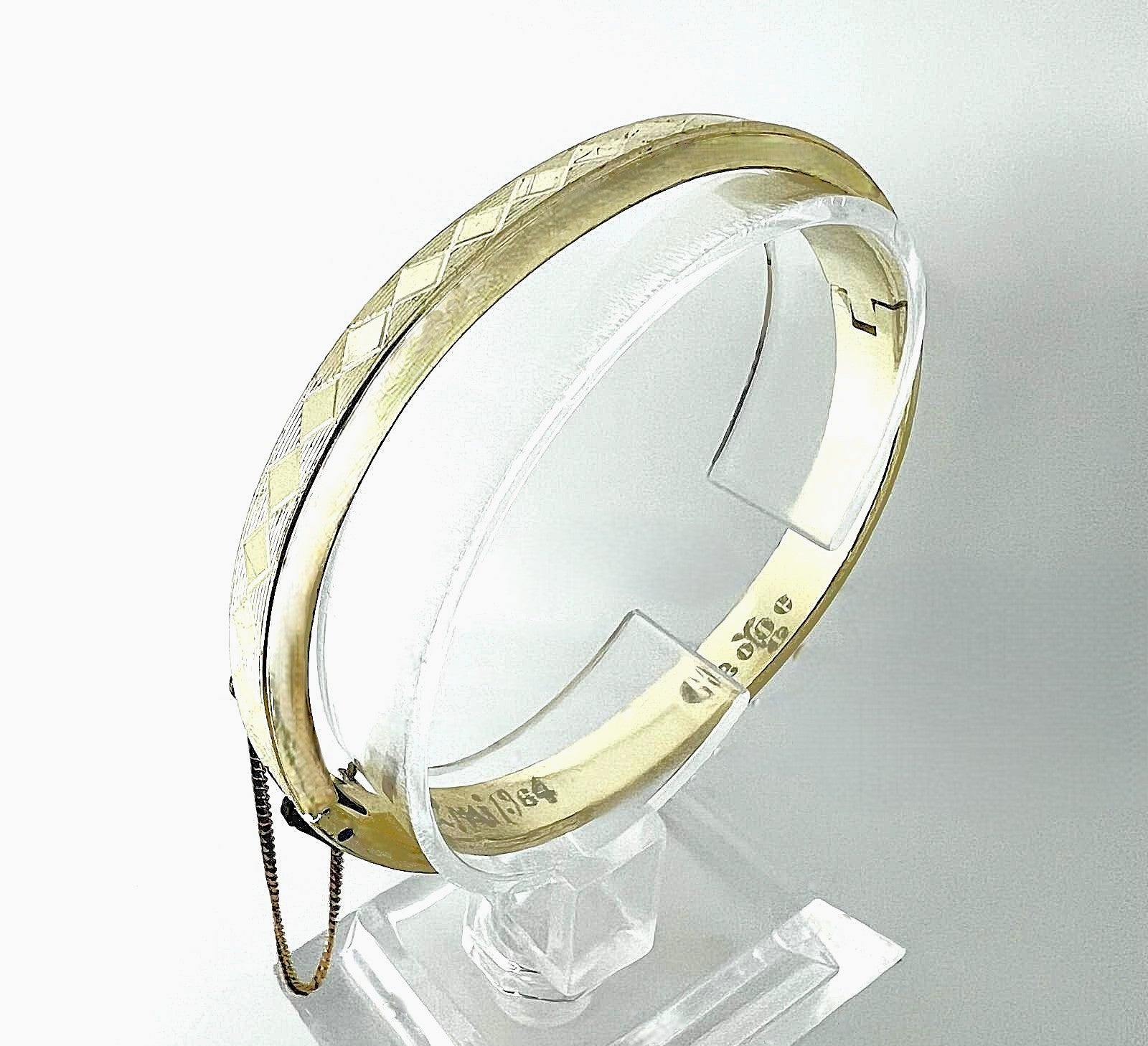 Vintage vergoldeter Armreif 