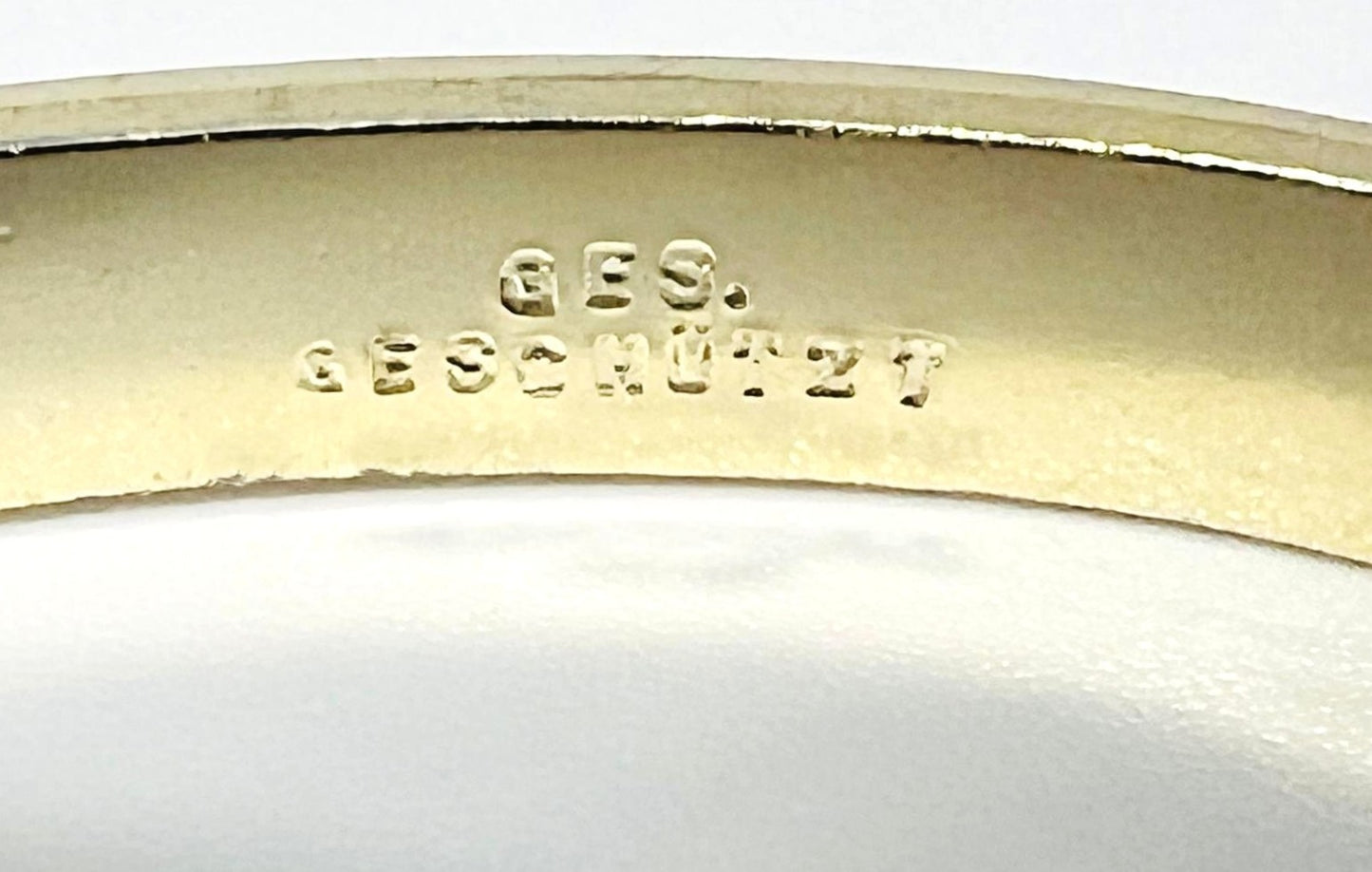 Vintage vergoldeter Armreif 