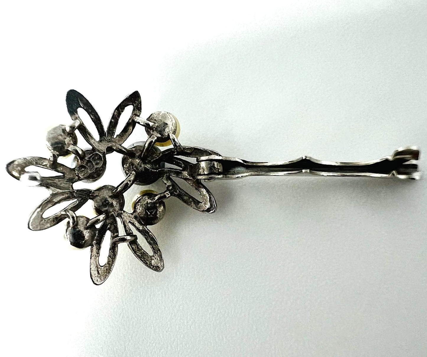 925er Silber Clip-Brosche