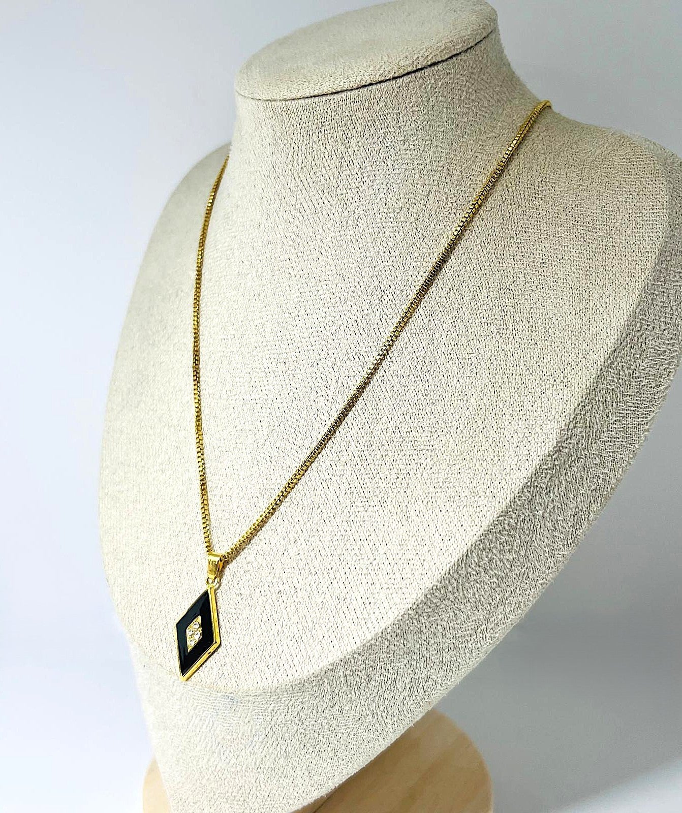 Original Vintage Kette 18K Vergoldet 