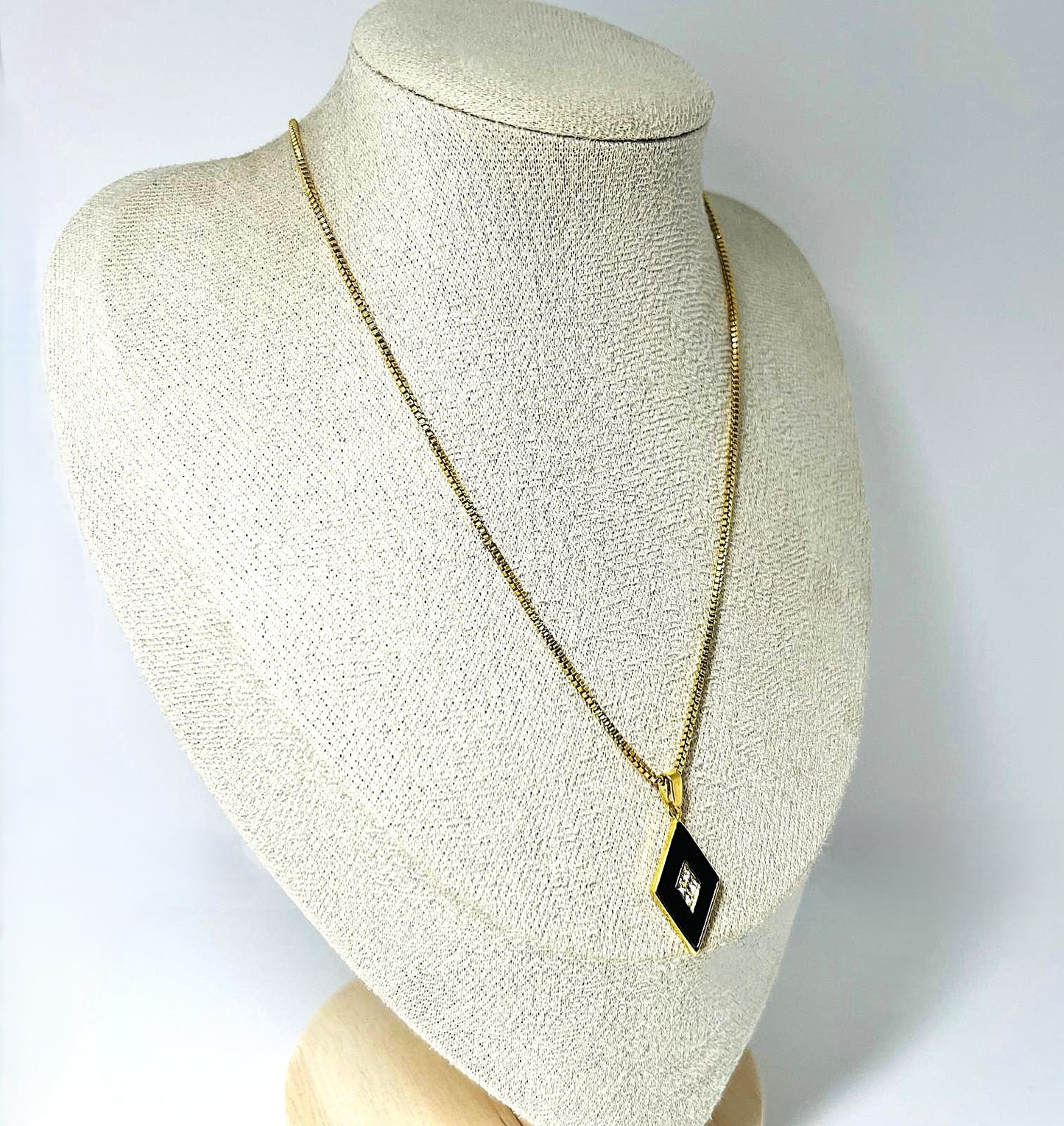Original Vintage Kette 18K Vergoldet 