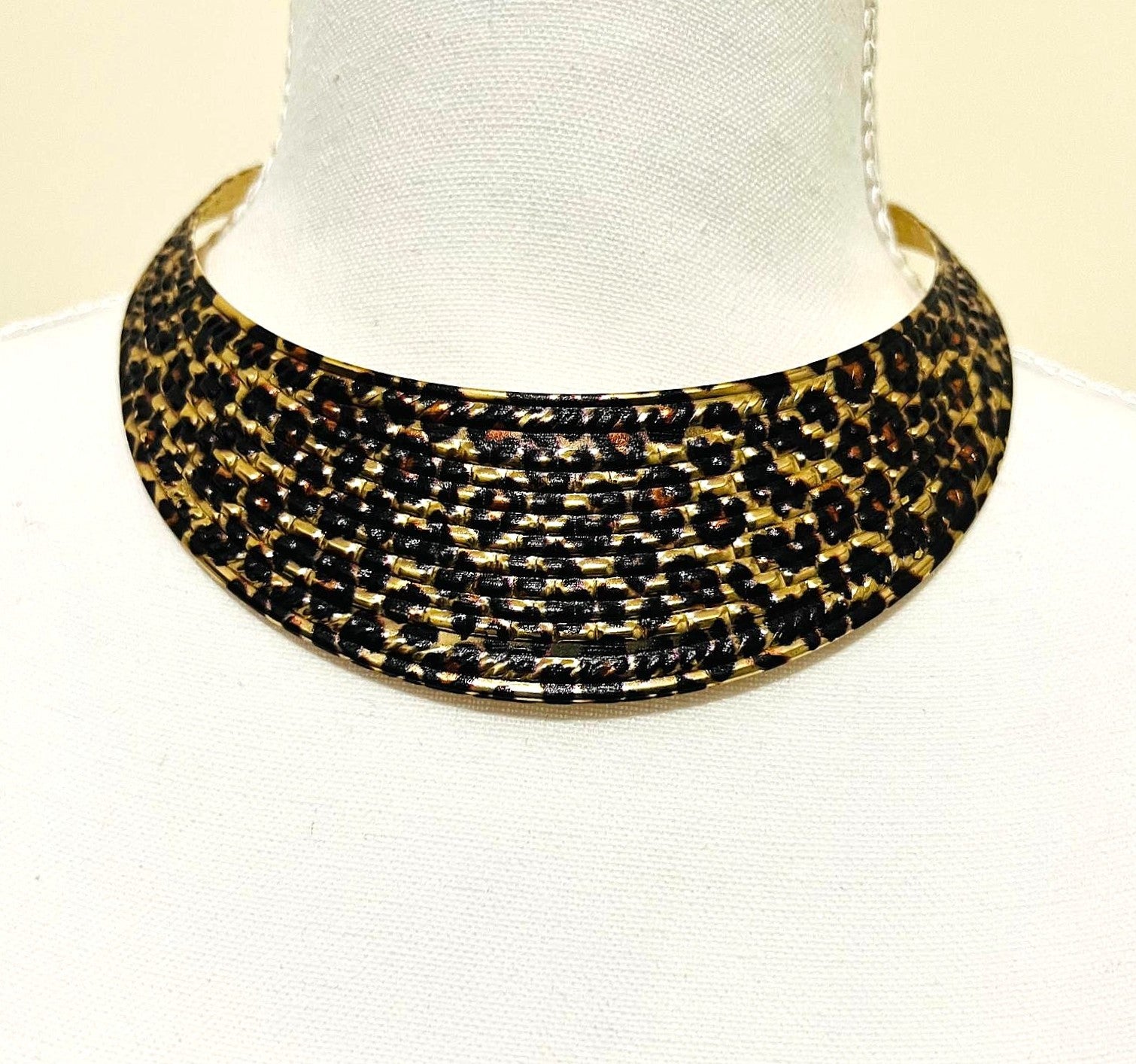 Leopard Collar Necklace 