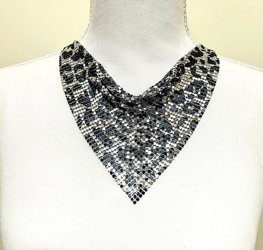 Silber Leo Mesh Collier