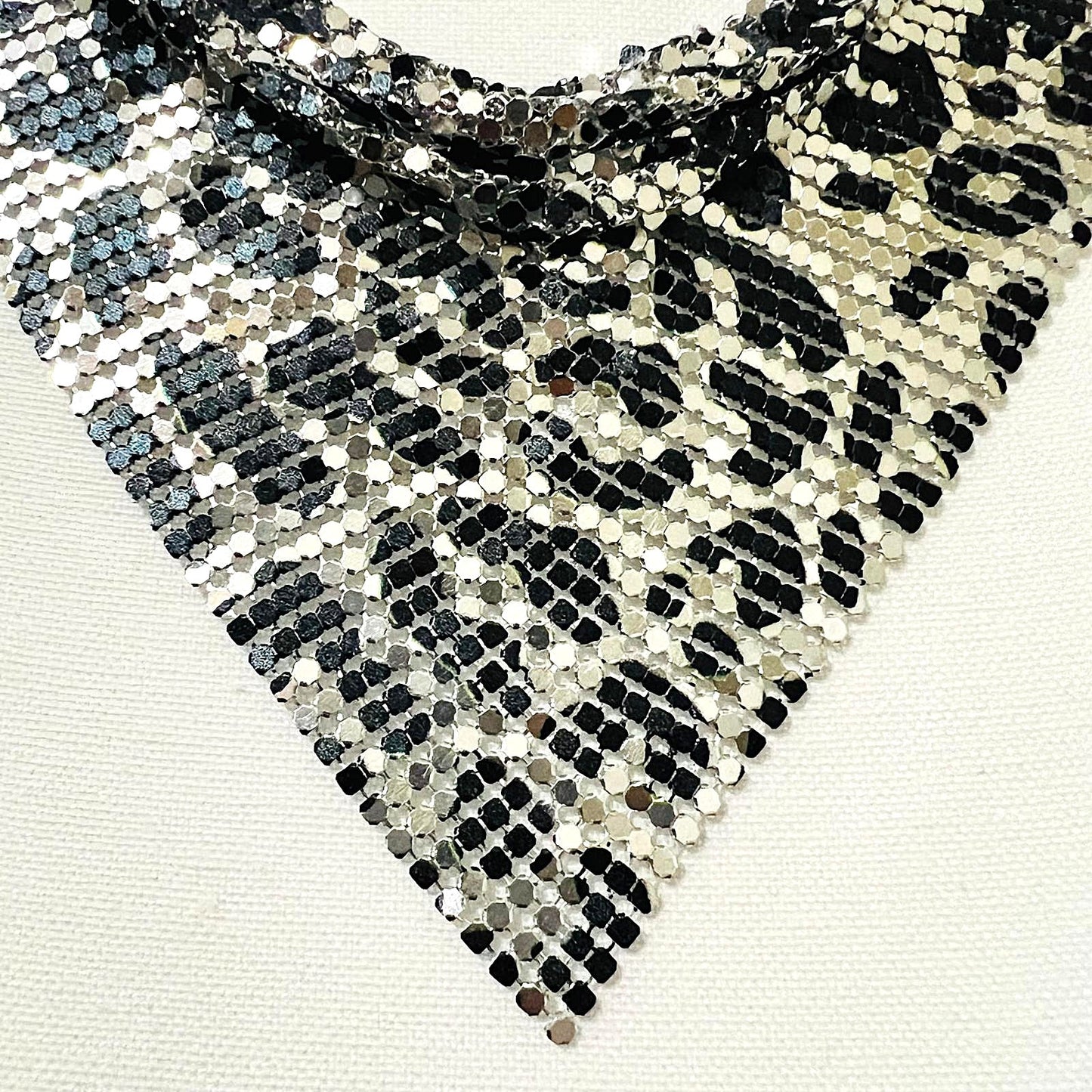 Silber Leo Mesh Collier