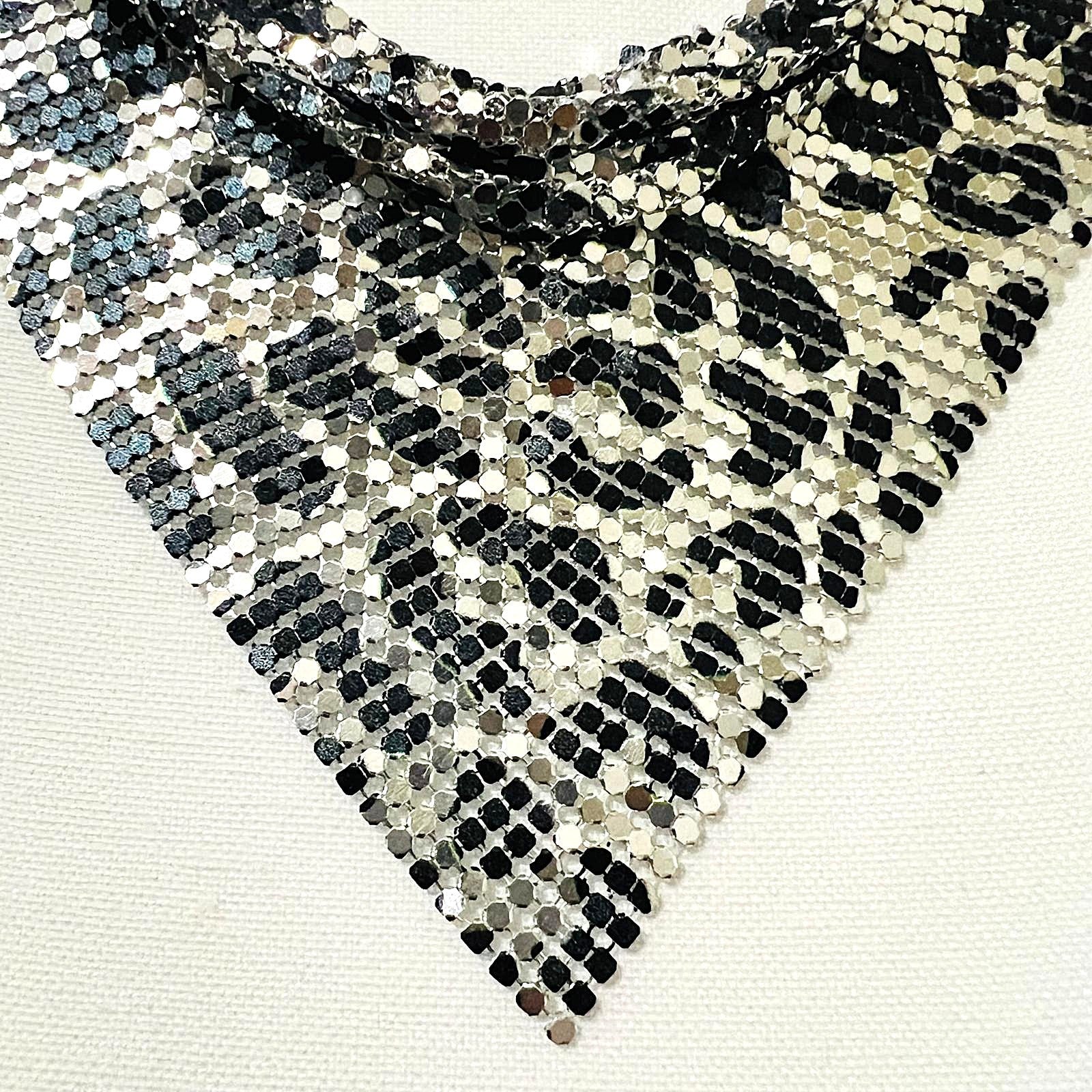 Silber Leo Mesh Collier