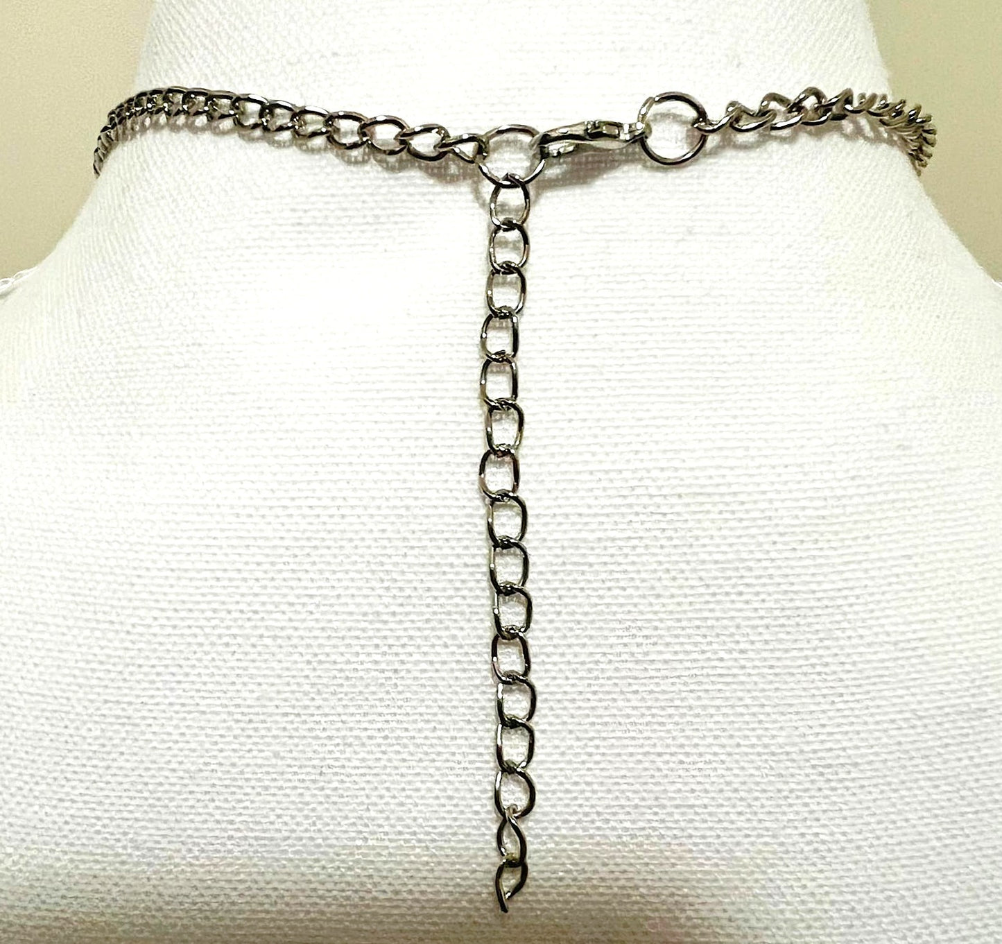 Silber Leo Mesh Collier