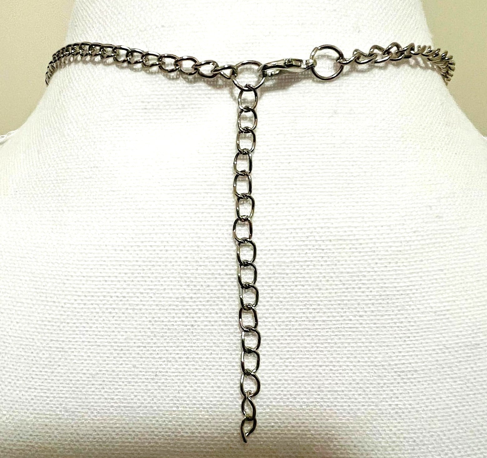 Silber Leo Mesh Collier