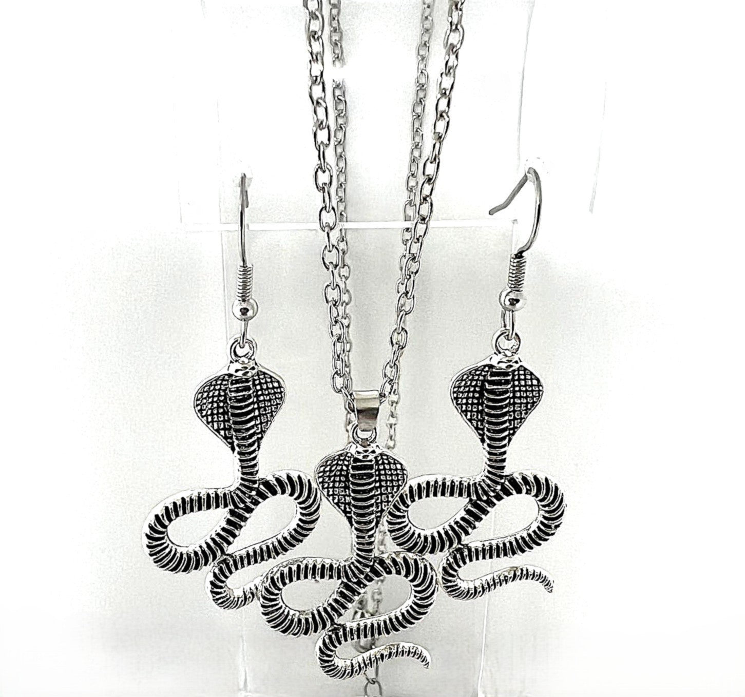 Cobra Snake Schmuck Set