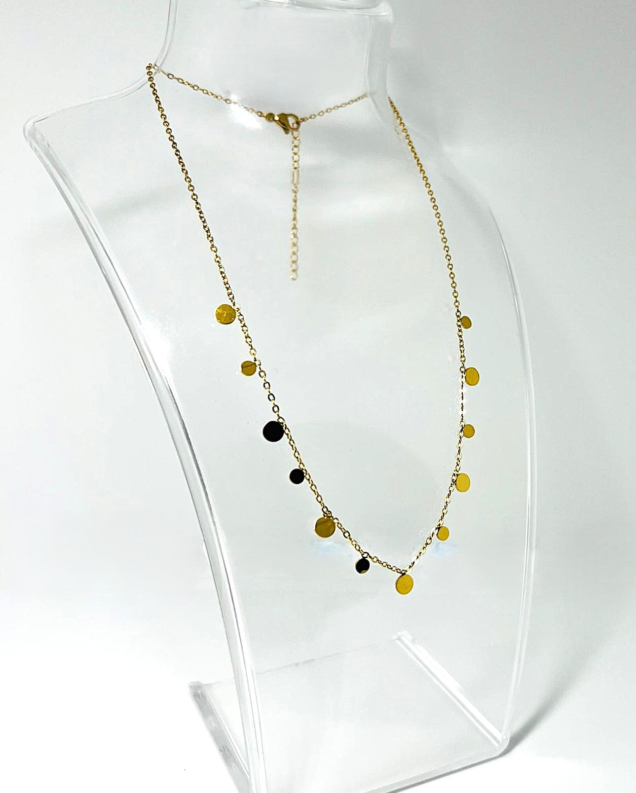 Minimalistische Edelstahl Halskette 