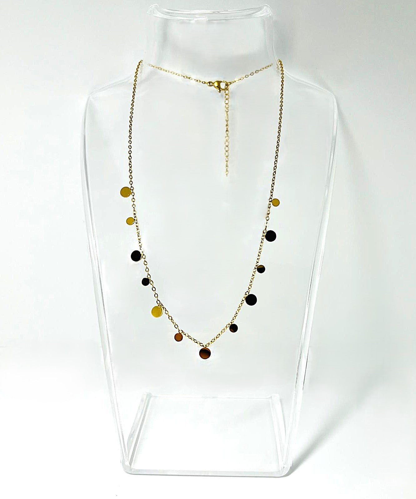 Minimalistische Edelstahl Halskette 