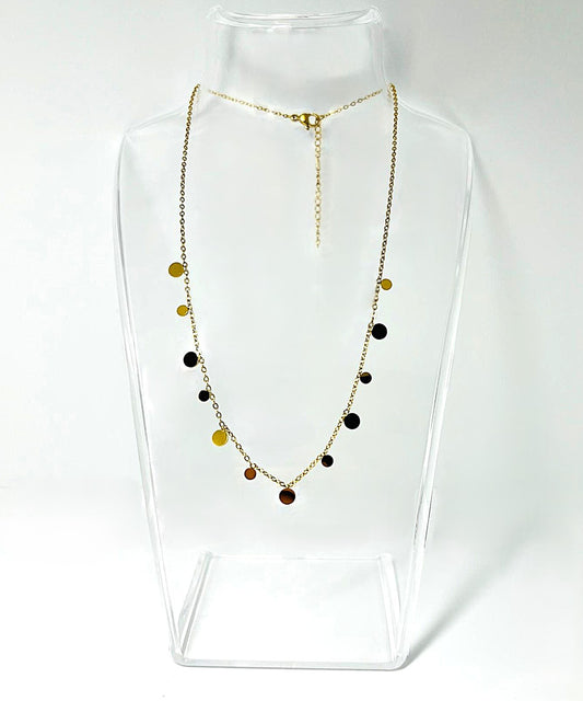 Minimalistische Edelstahl Halskette 