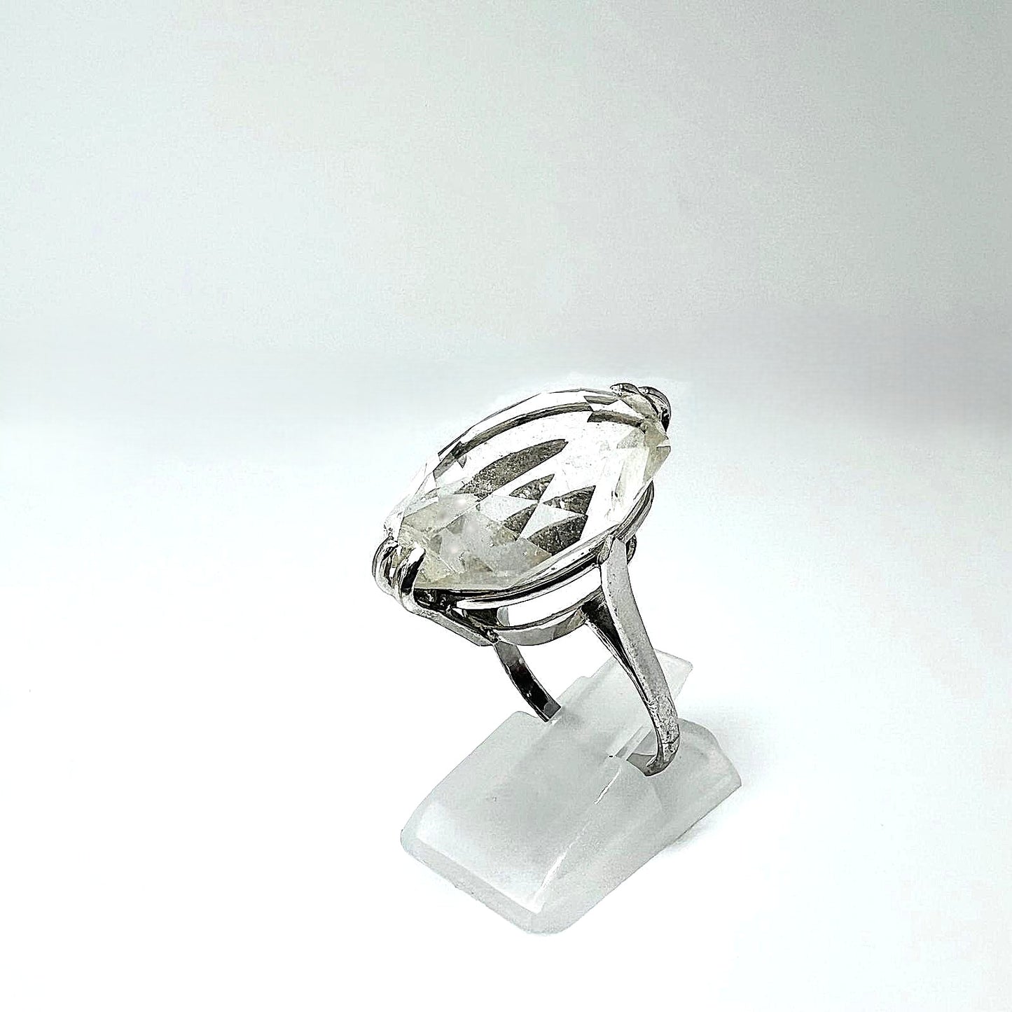 Vintage Silber Cocktailring