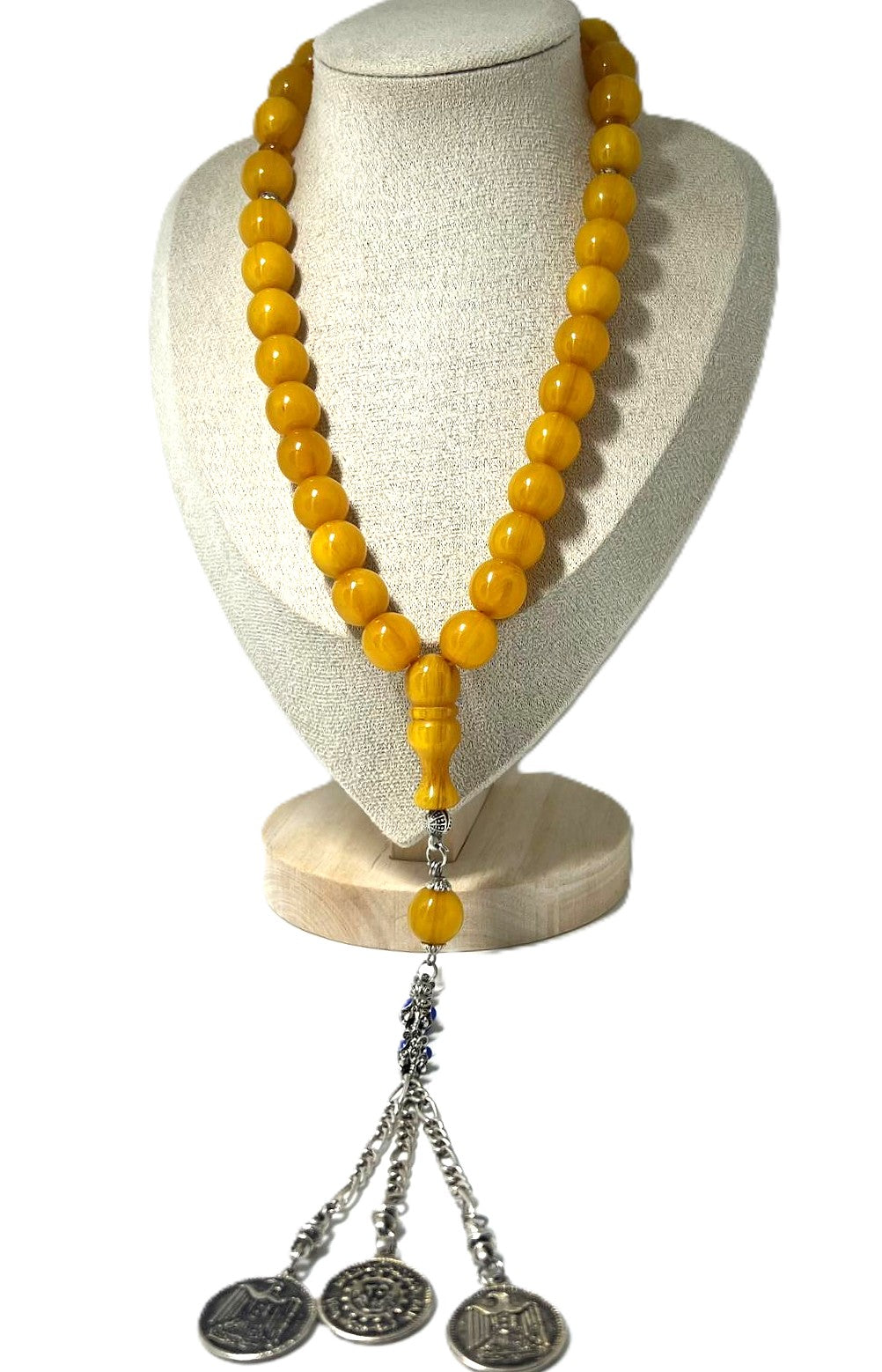 Vintage Butterscotch Bakelit Kette 