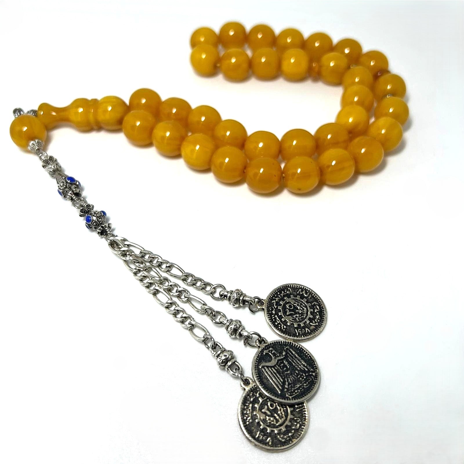 Vintage Butterscotch Bakelit Kette 