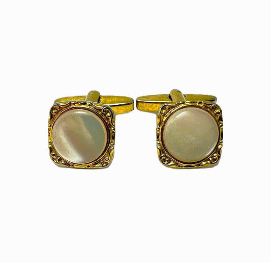 Manschettenknöpfe mit Perlmutt