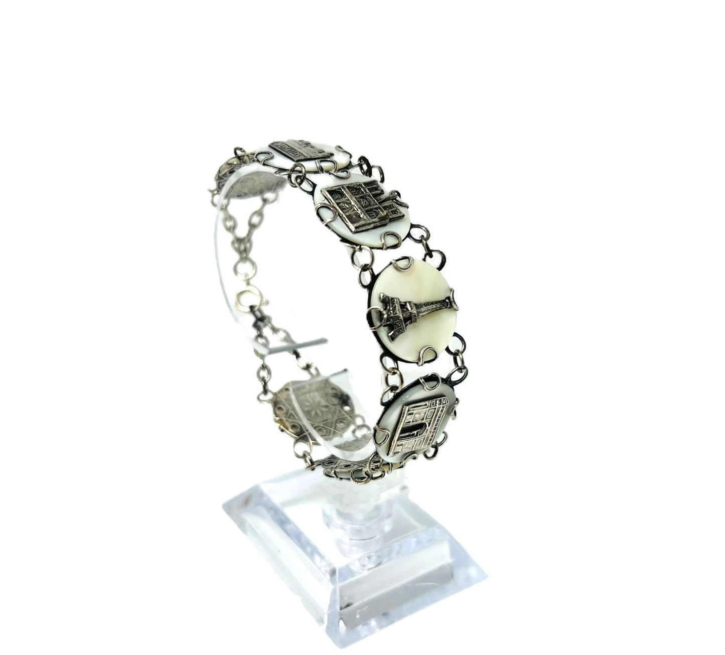 Antikes Paris Armband Perlmutt 