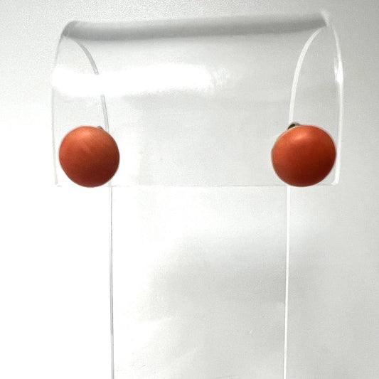 585 Gold Korallen Ohrstecker