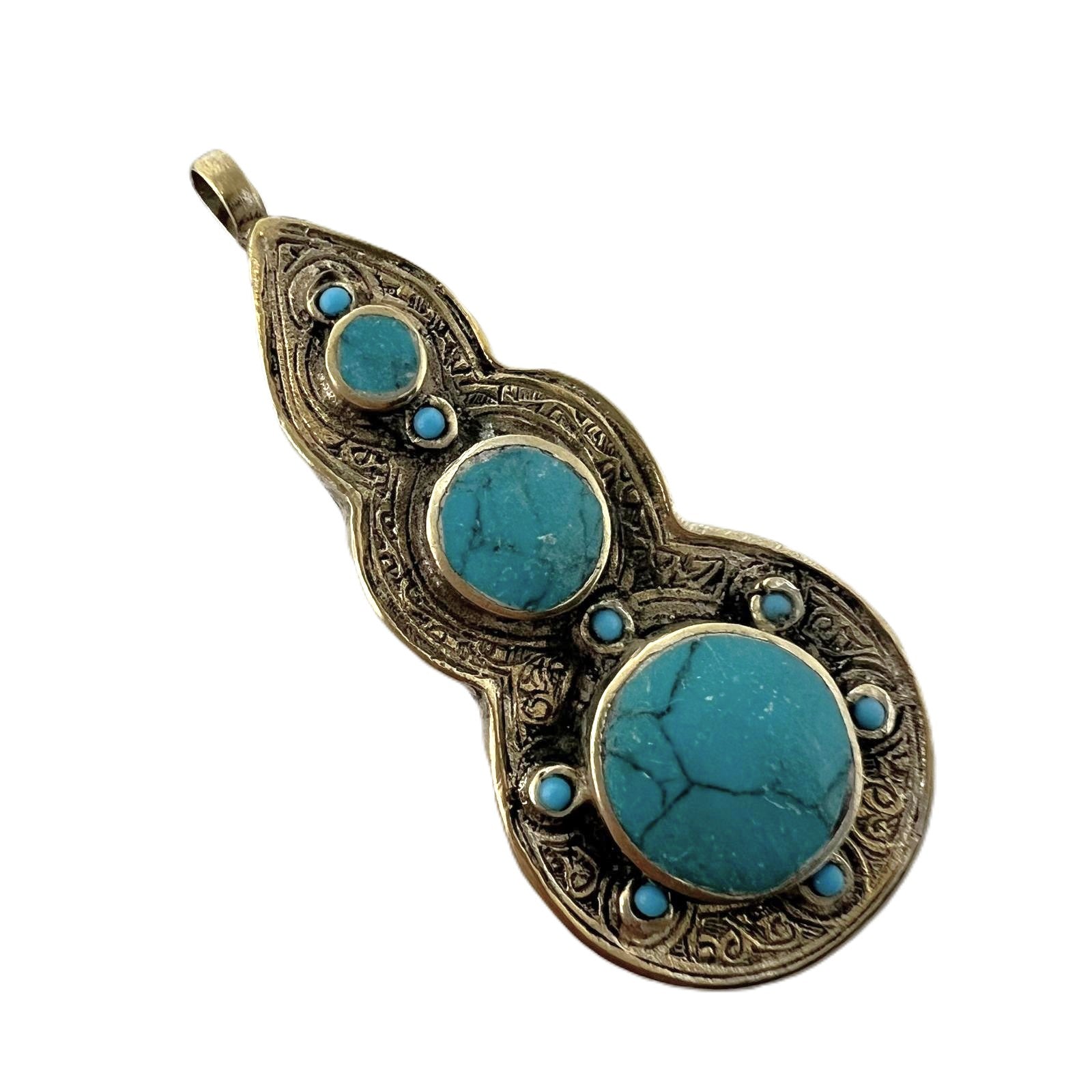 Großer Boho Amulett 