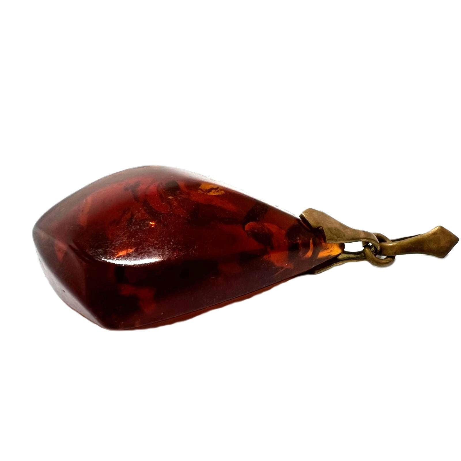 Cognac Bernstein Anhänger