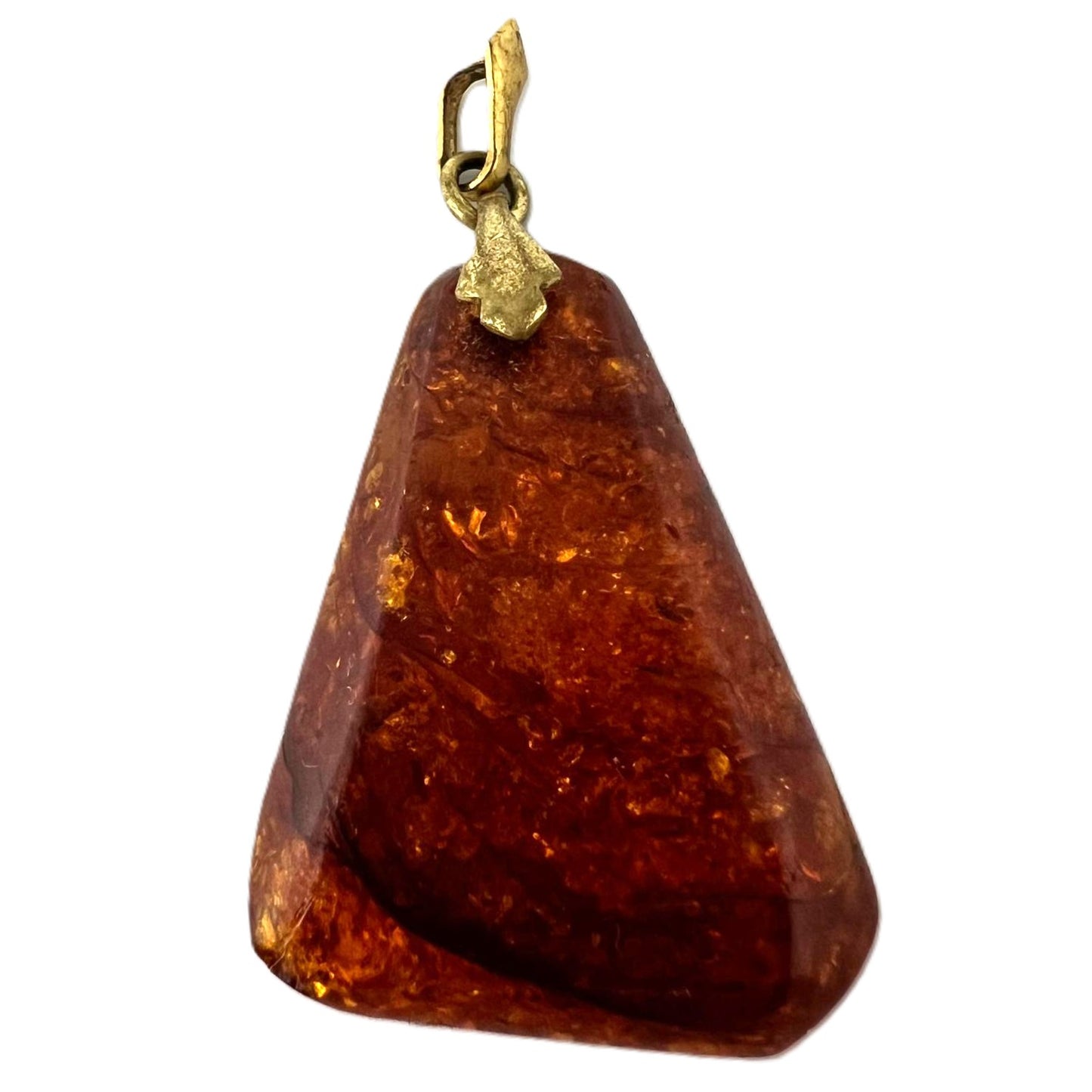 Cognac Bernstein Anhänger 