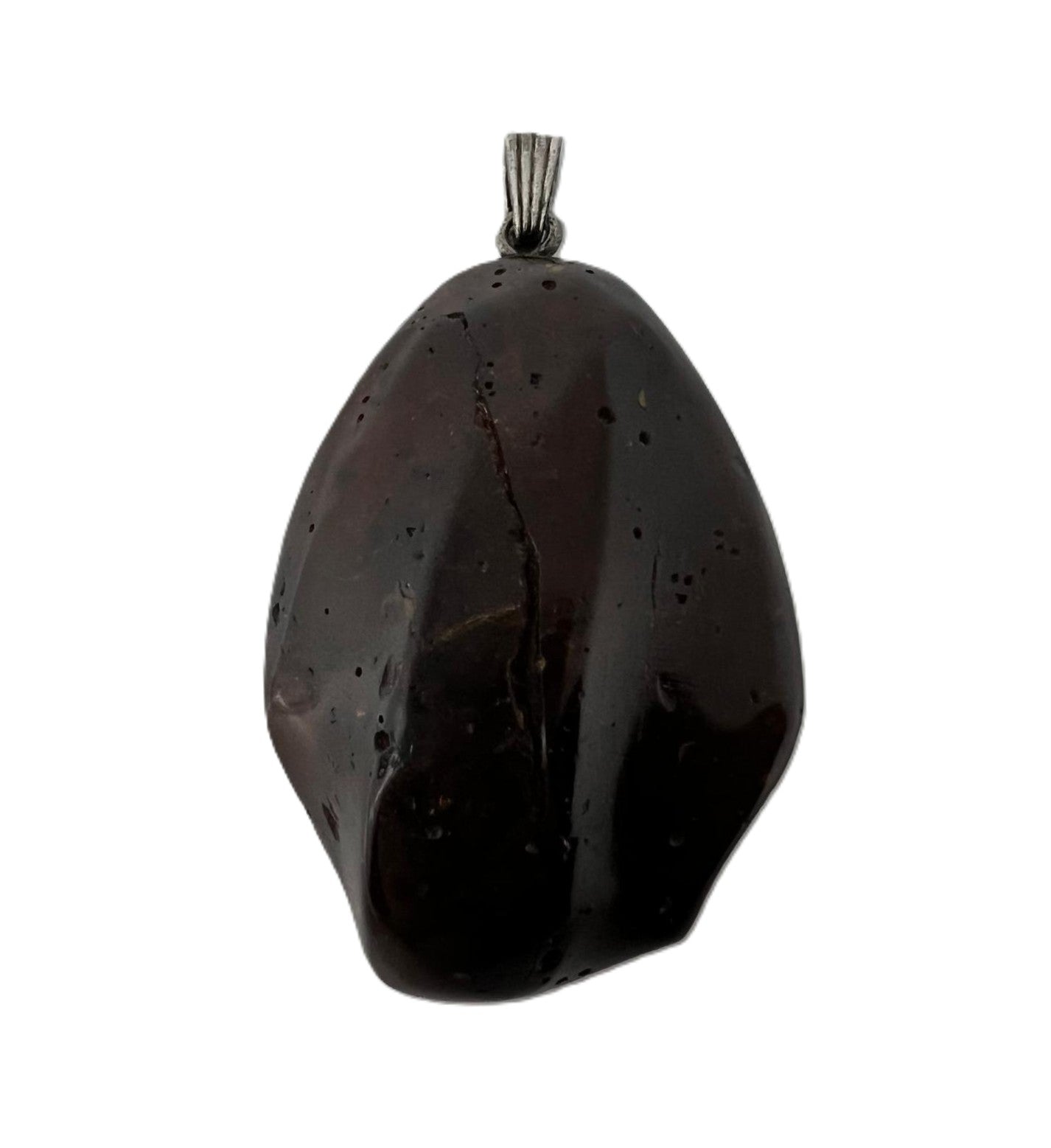 Großer antiker Bernsteinanhänger