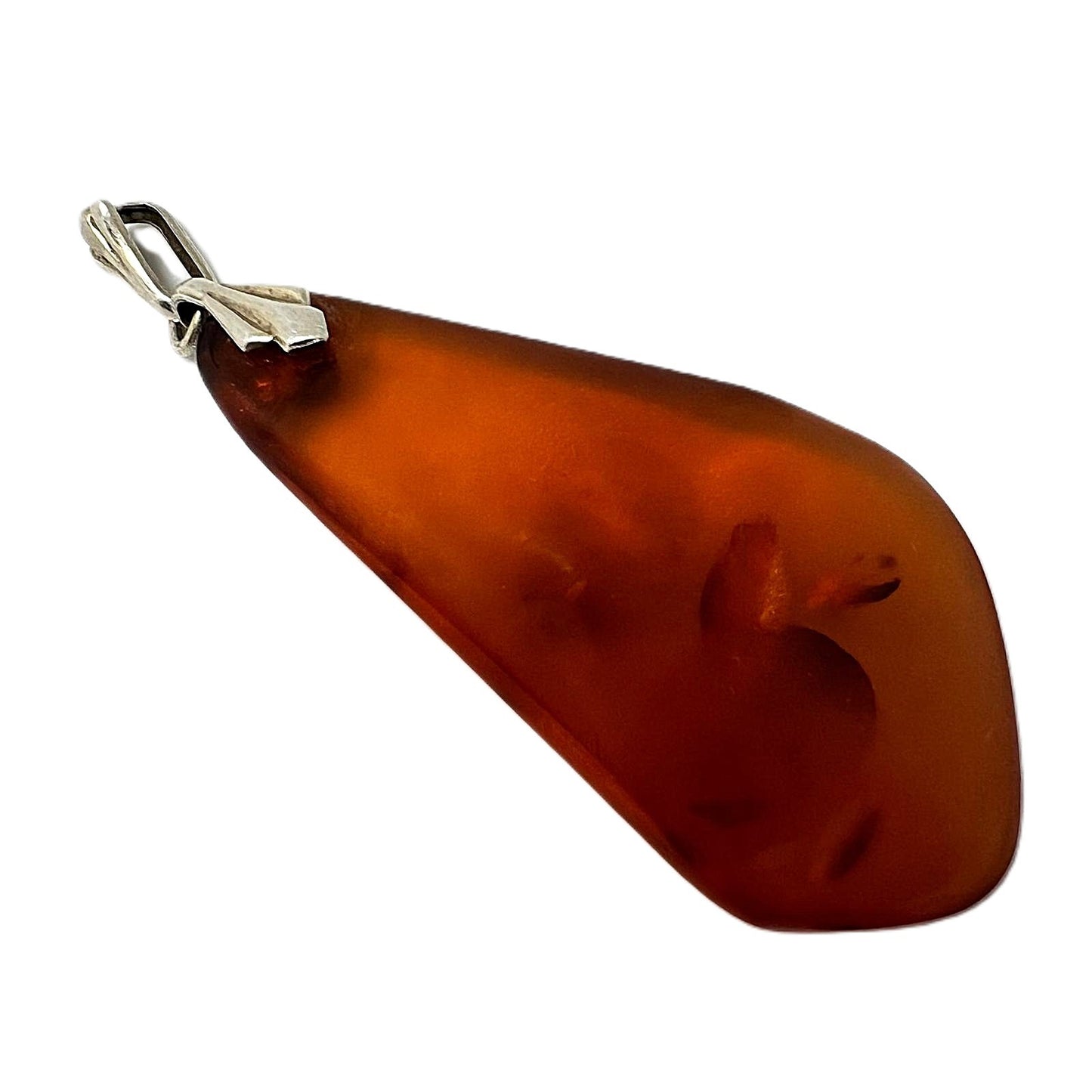 Antiker Art-Déco-Bernsteinanhänger 