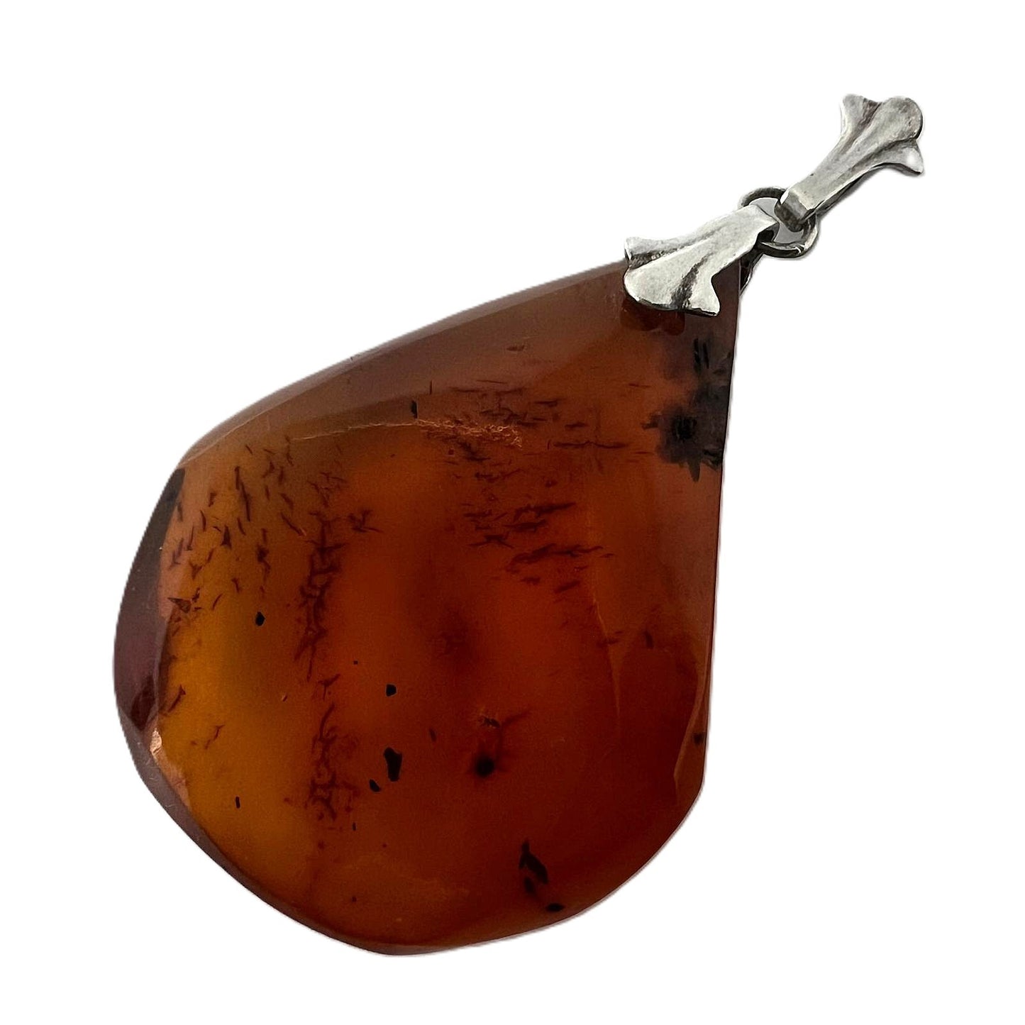 Antiker Art-Déco Bernsteinanhänger 