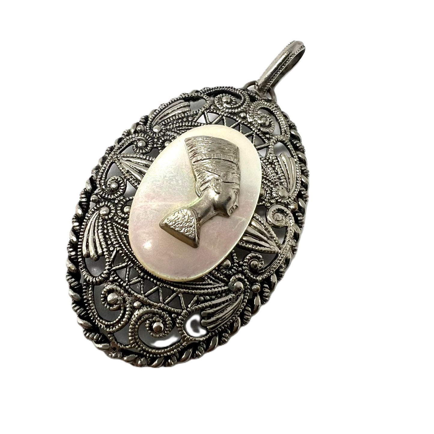 Vintage Nefertiti Anhänger