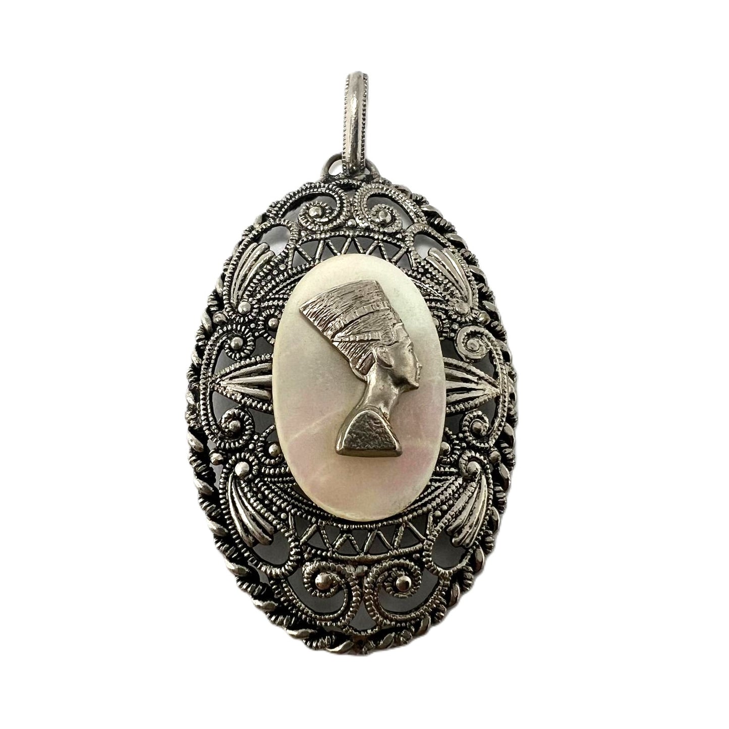 Vintage Nefertiti Anhänger