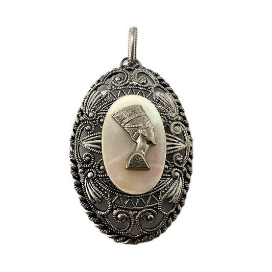 Vintage Nefertiti Anhänger