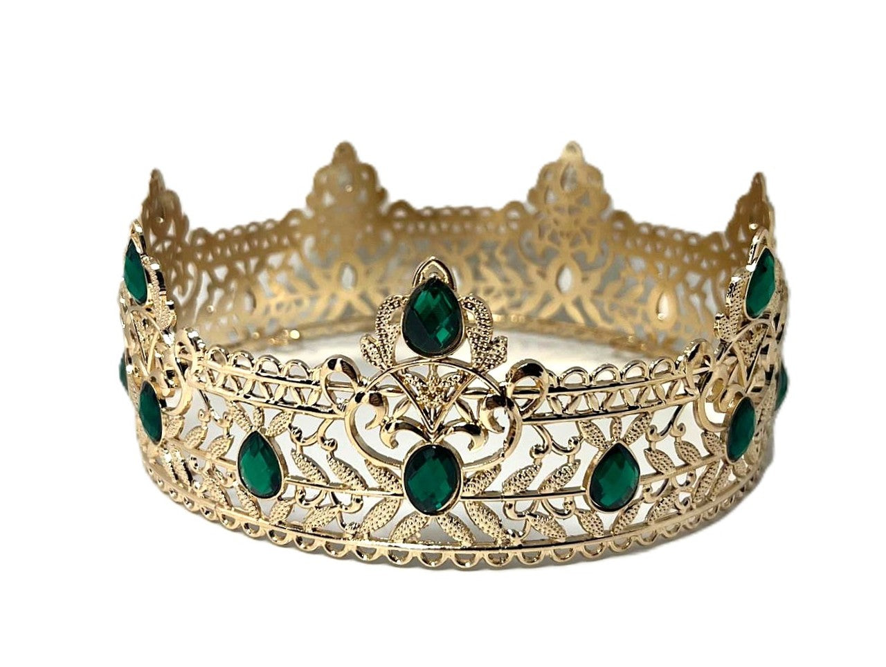 Herrenkrone Gold Barockstil 