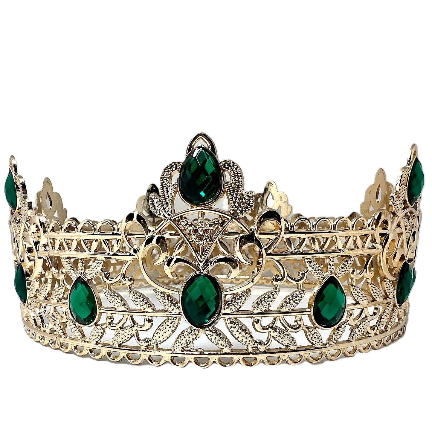 Herrenkrone Gold Barockstil 