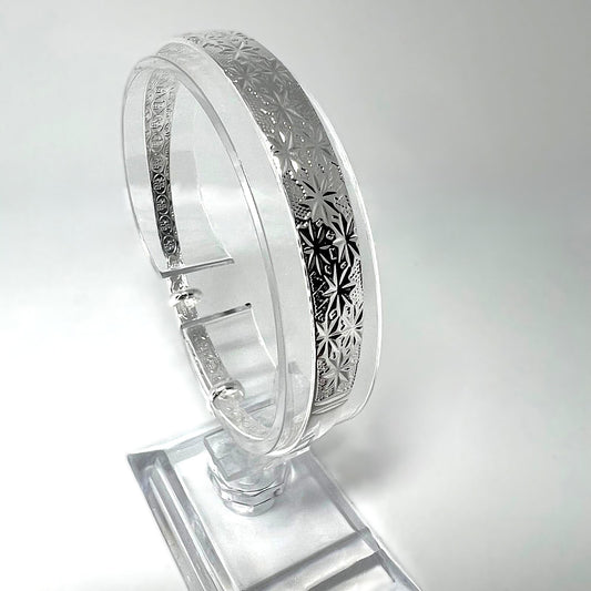 Verstellbarer 999er Silber Armreif 