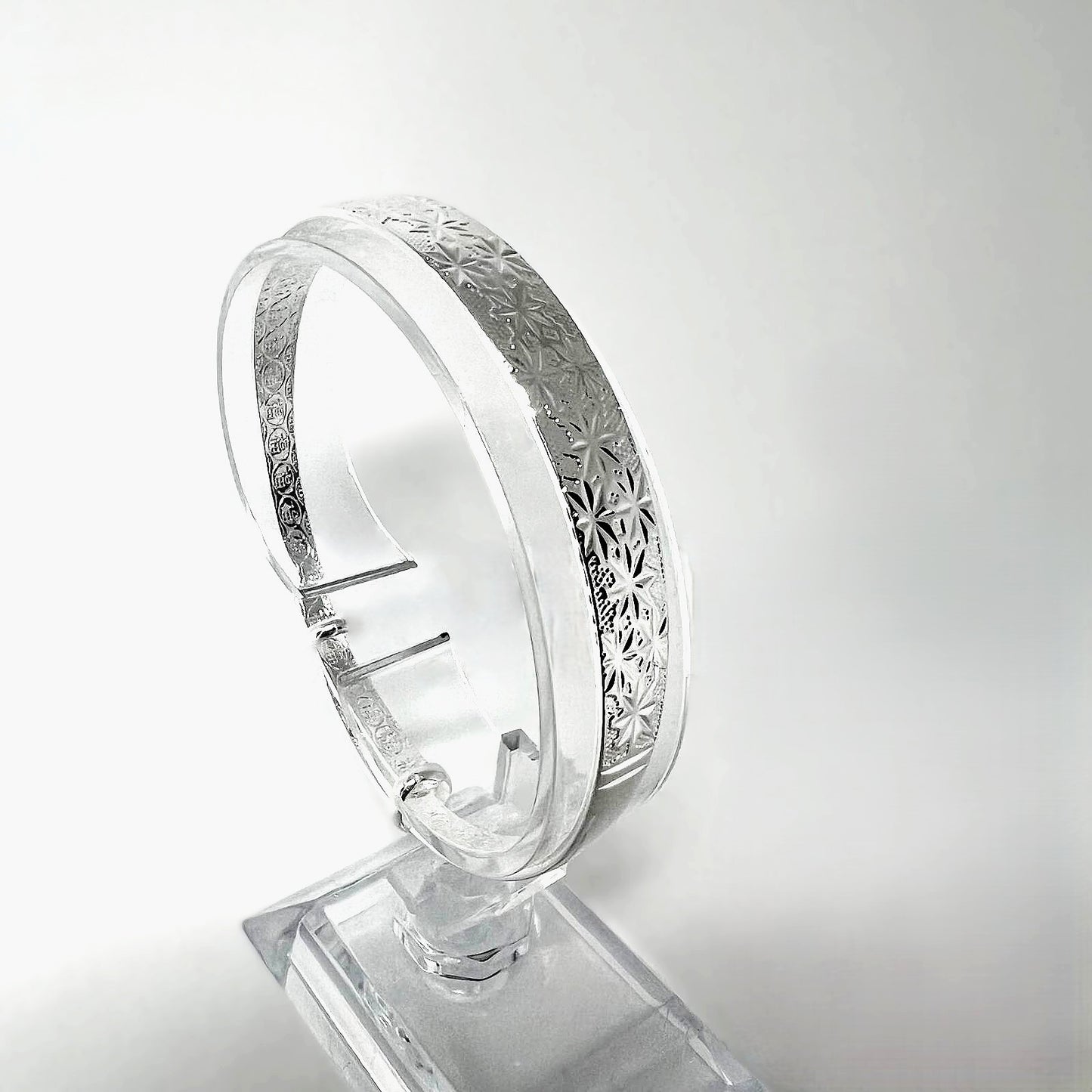 Verstellbarer 999er Silber Armreif 